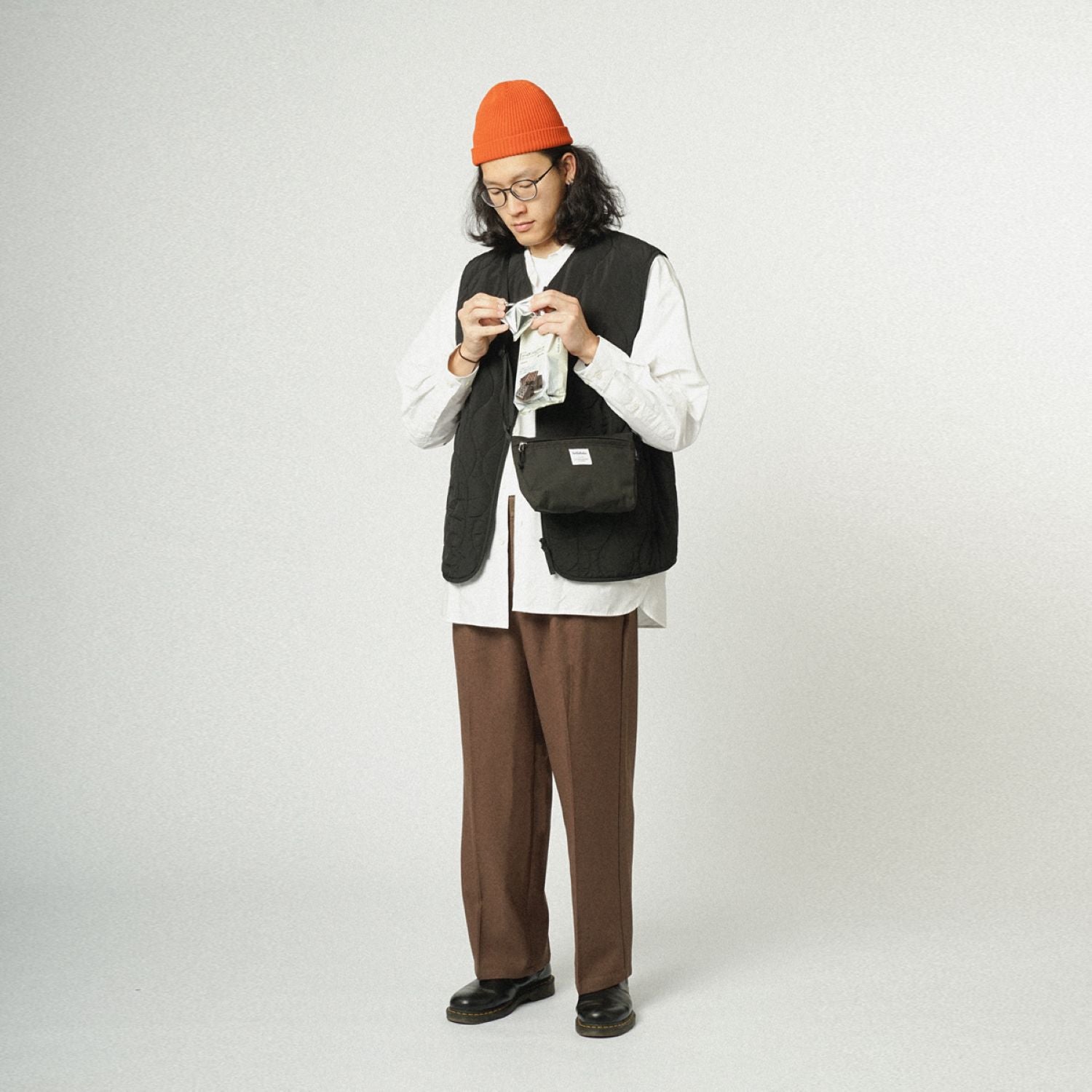 Hellolulu Cana Compact Utility Bag Recycled (Flat Black)