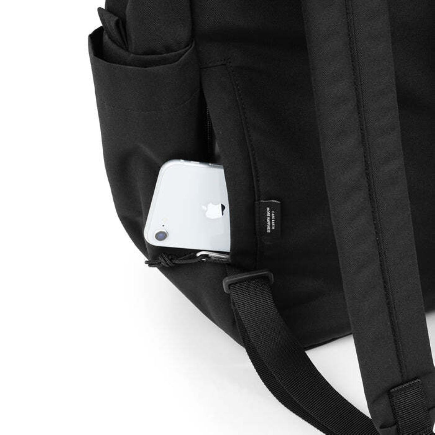 Hellolulu Carter Backpack Recycled (Flat Black)