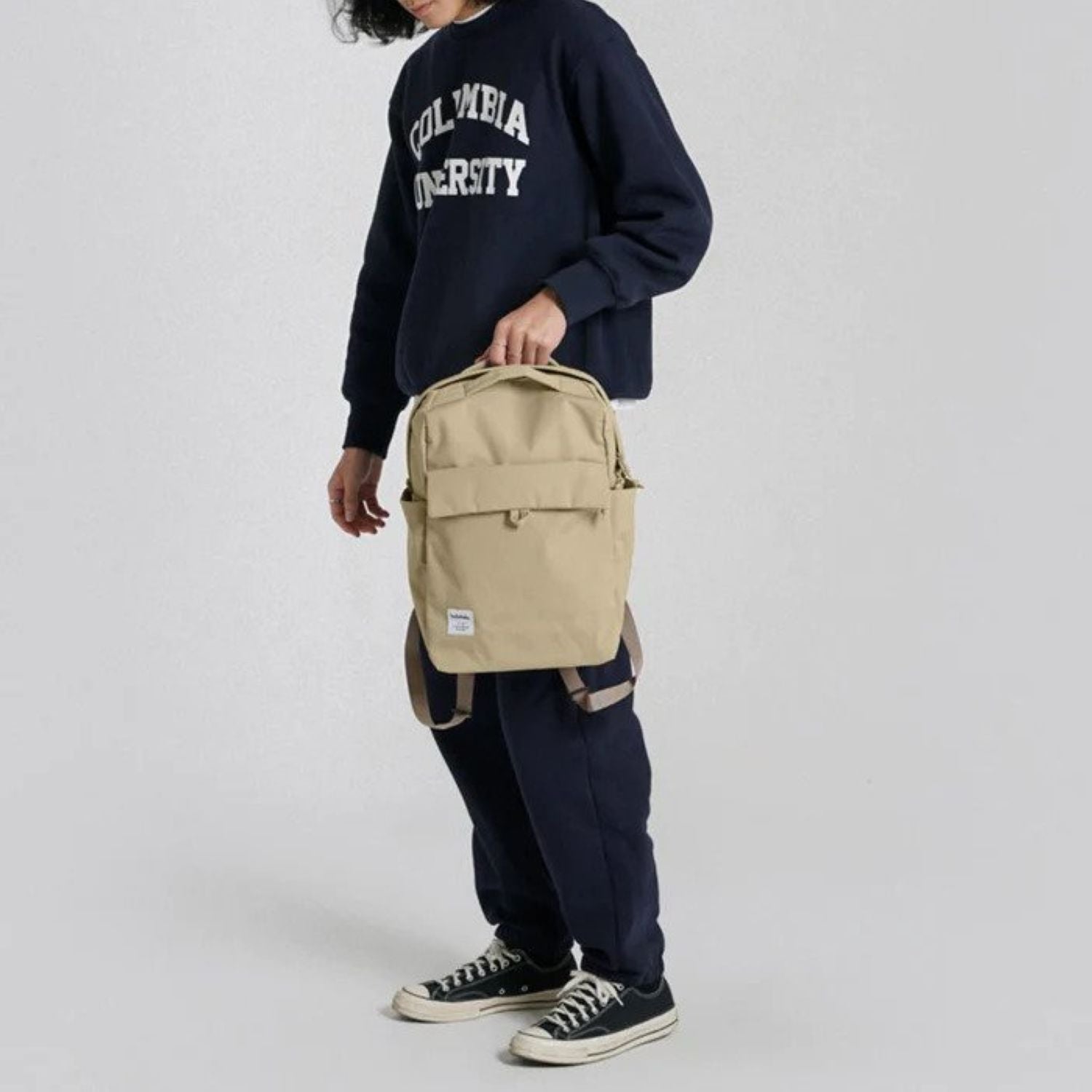 Hellolulu Carter Backpack Recycled (Fog Khaki)
