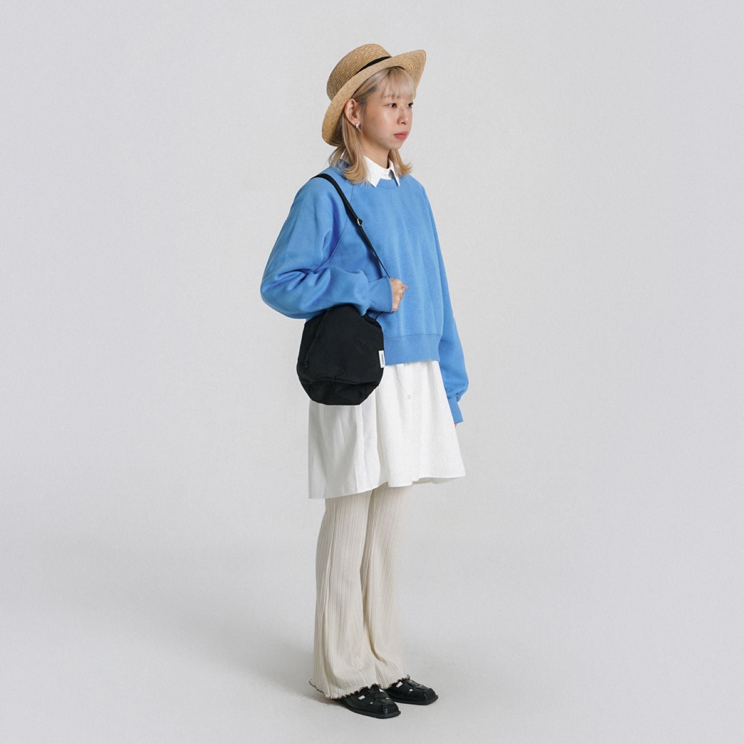 Hellolulu Chico 2 Sided Shoulder (S) (Black)