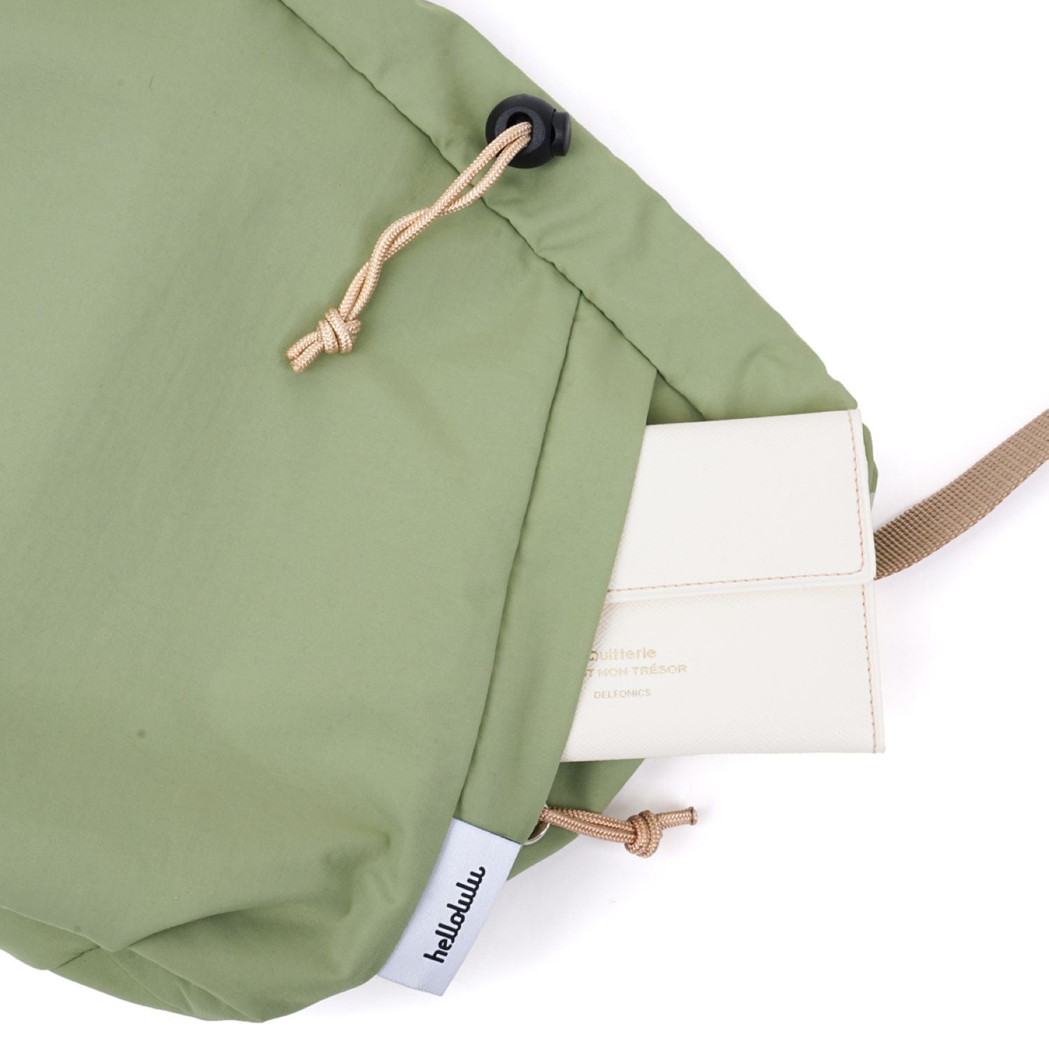 Hellolulu Chico 2 Sided Shoulder (S) (Fog Green)