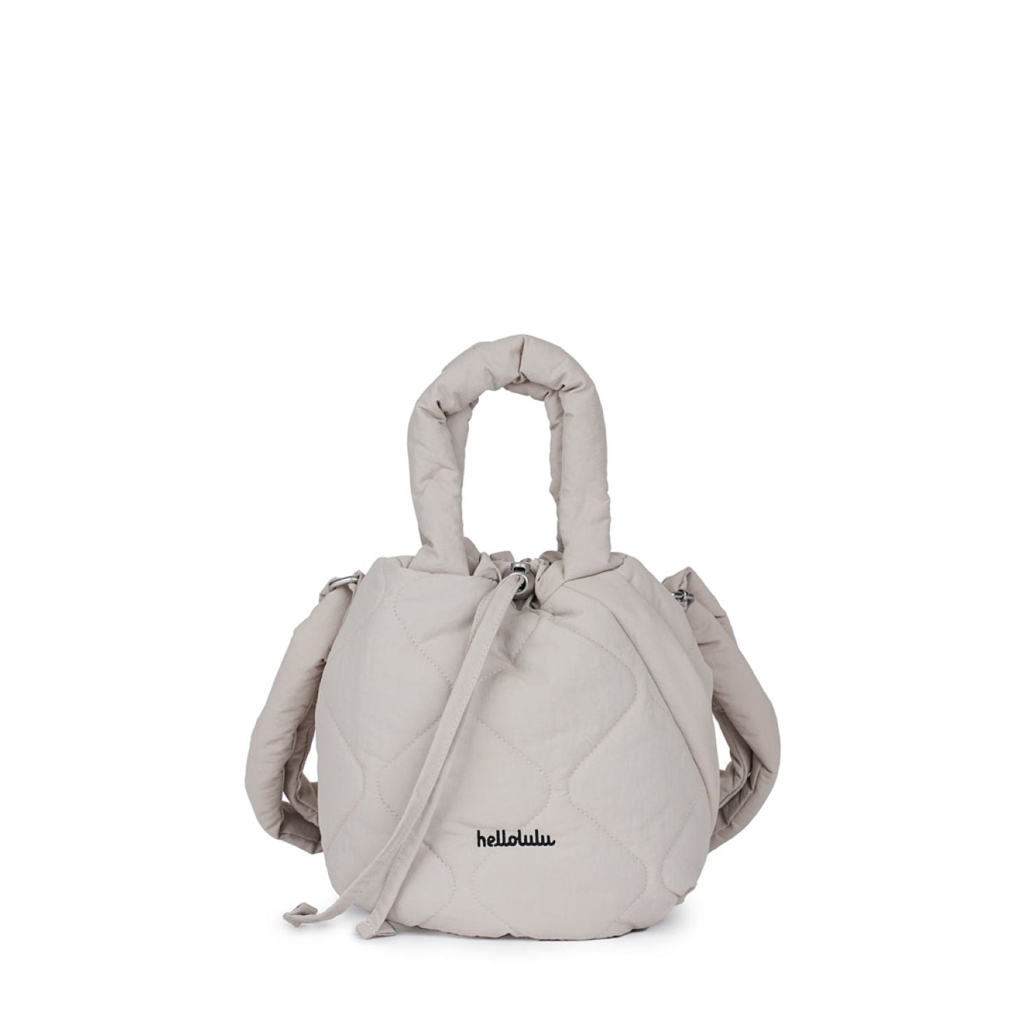 Hellolulu Clio 2 Sided Shoulder Bag S (Silver Birch)