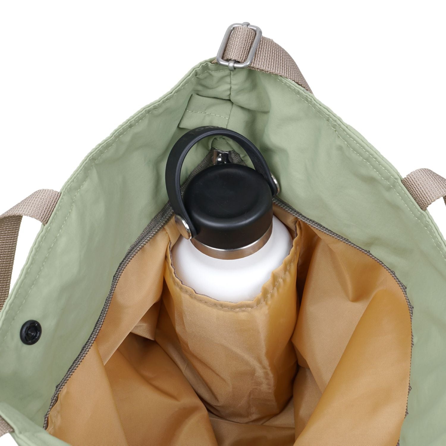 Hellolulu Collin 2 Sided Shoulder (M) (Fog Green)