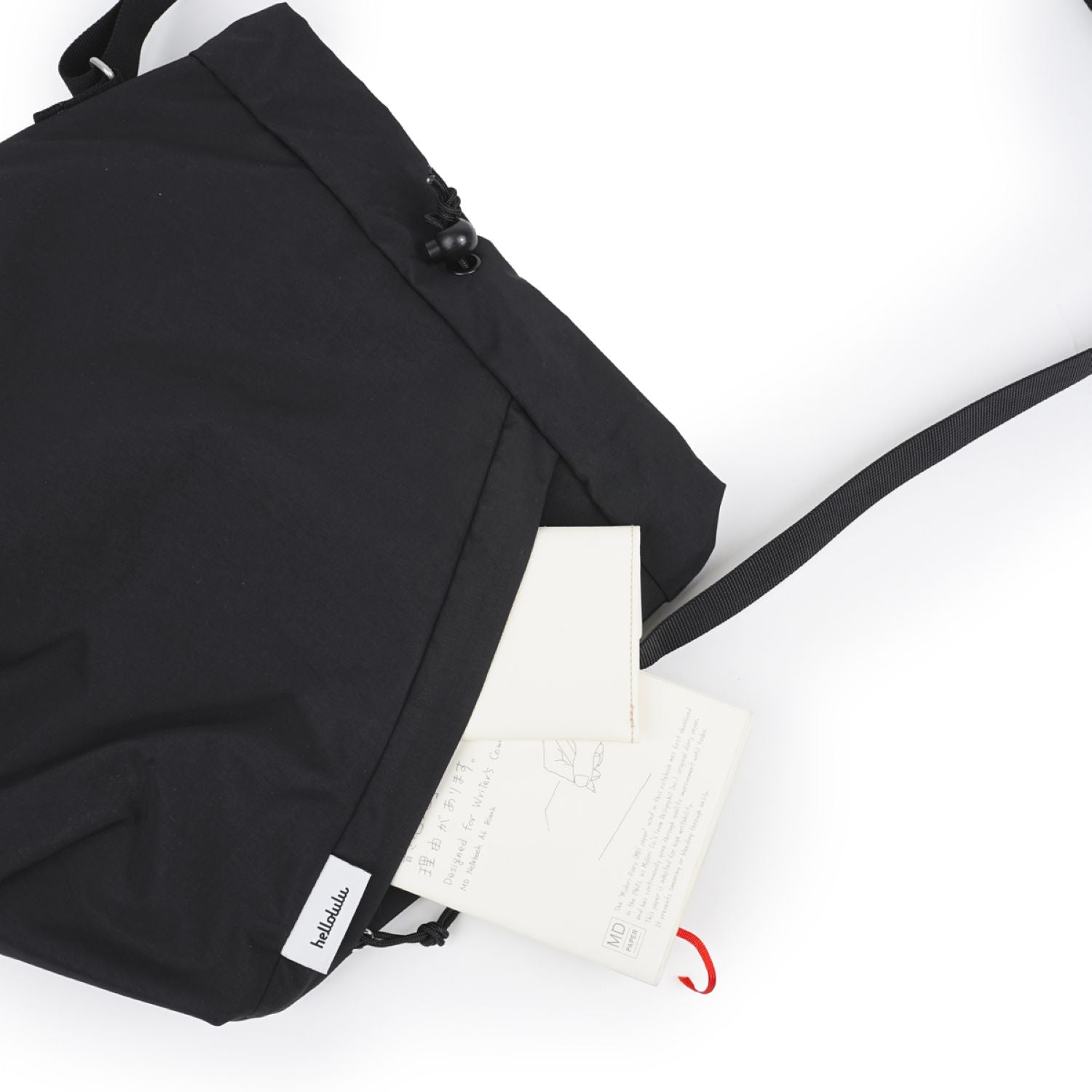 Hellolulu Cowan 2 Sided Bucket Bag (Black)