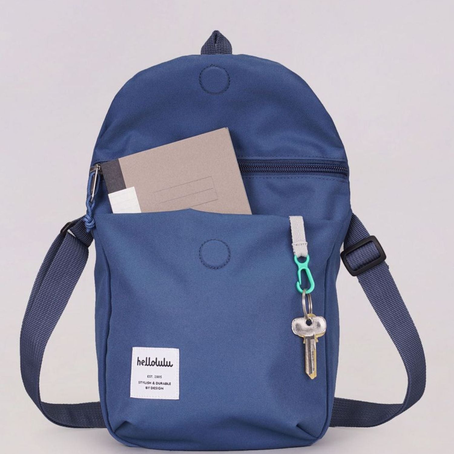 Hellolulu Desi Sling Bag (Smoke Blue)