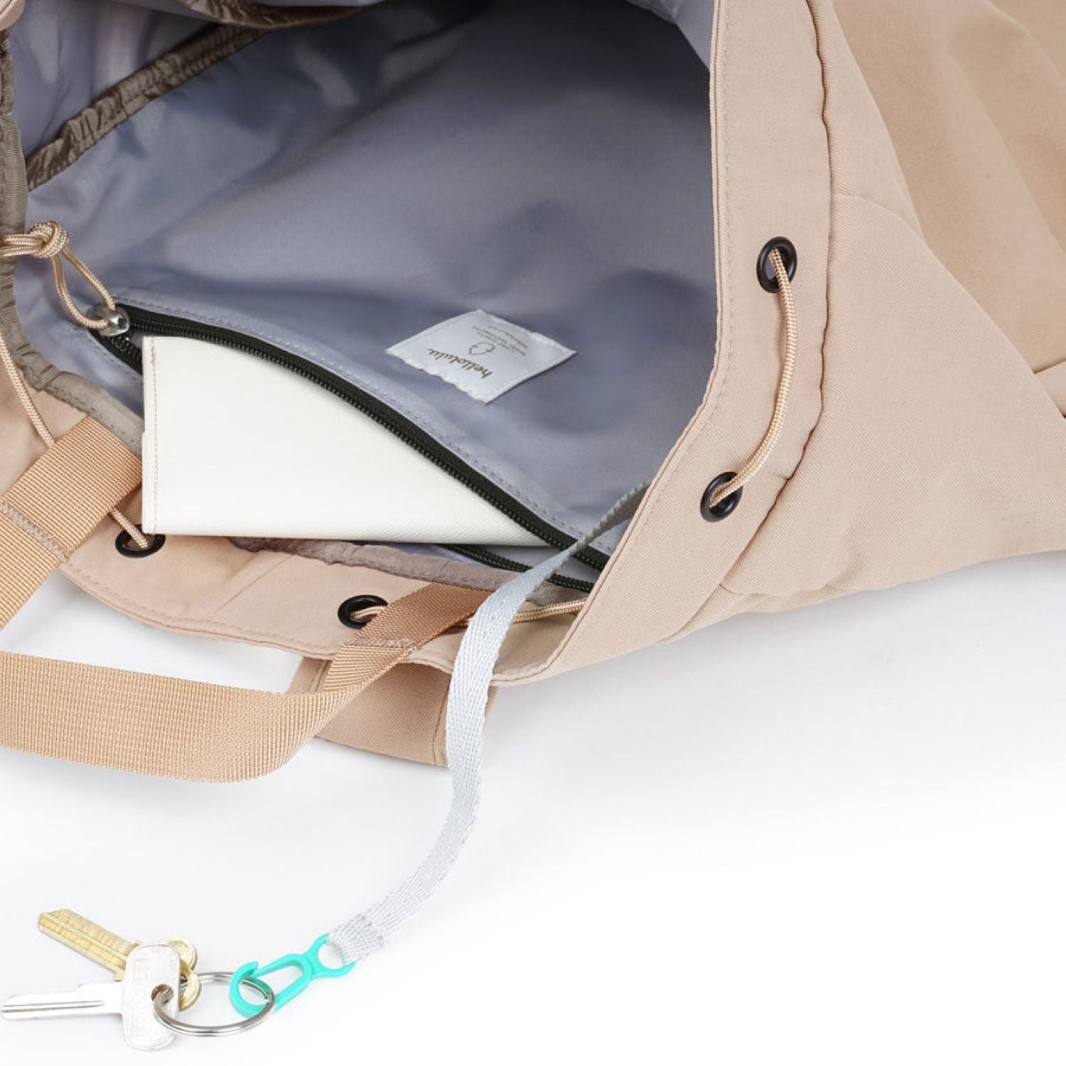 Hellolulu Elio Everyday Totepack Recycled (Clay Khaki)