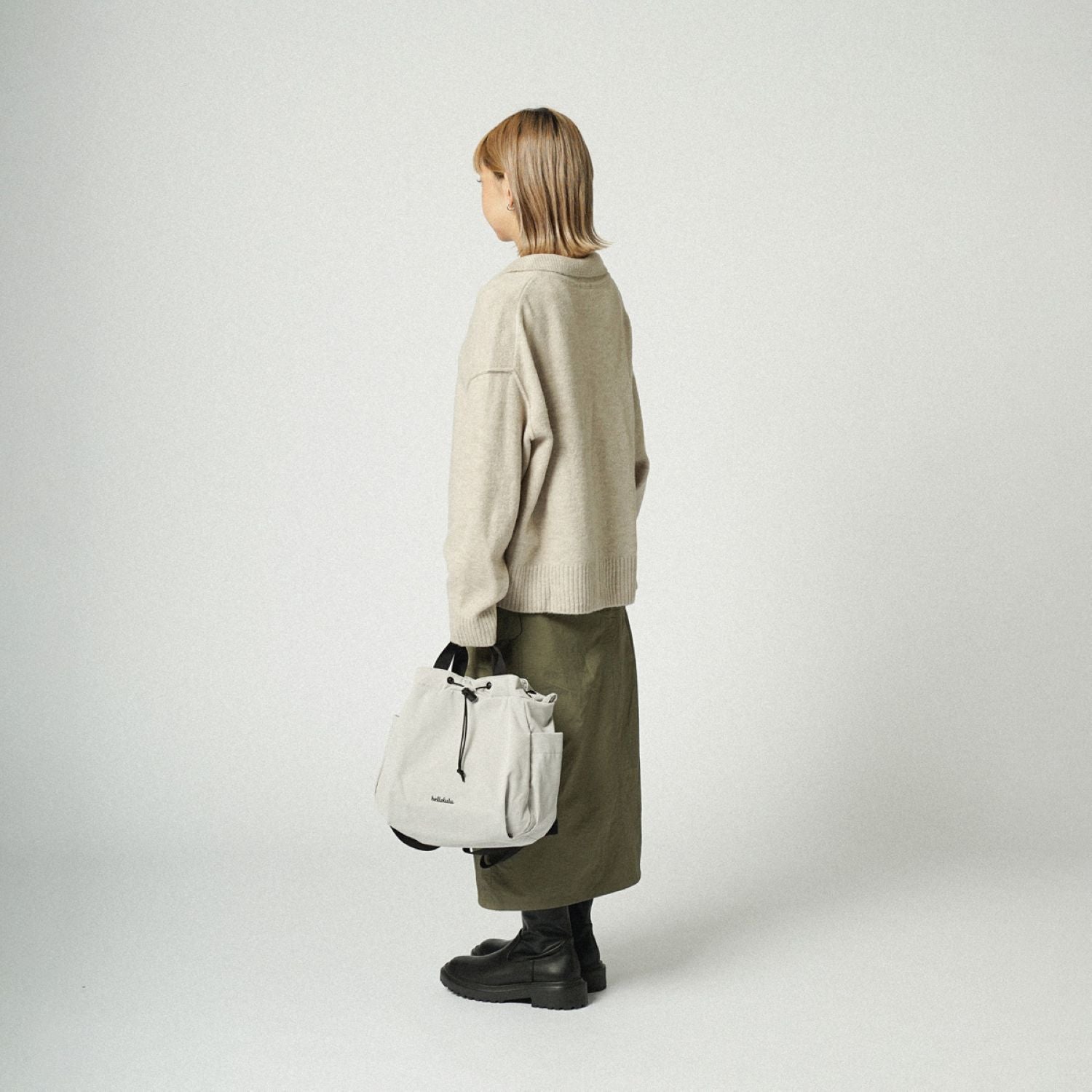 Hellolulu Emma Mini Everyday Totepack Recycled (Cloudy Gray)