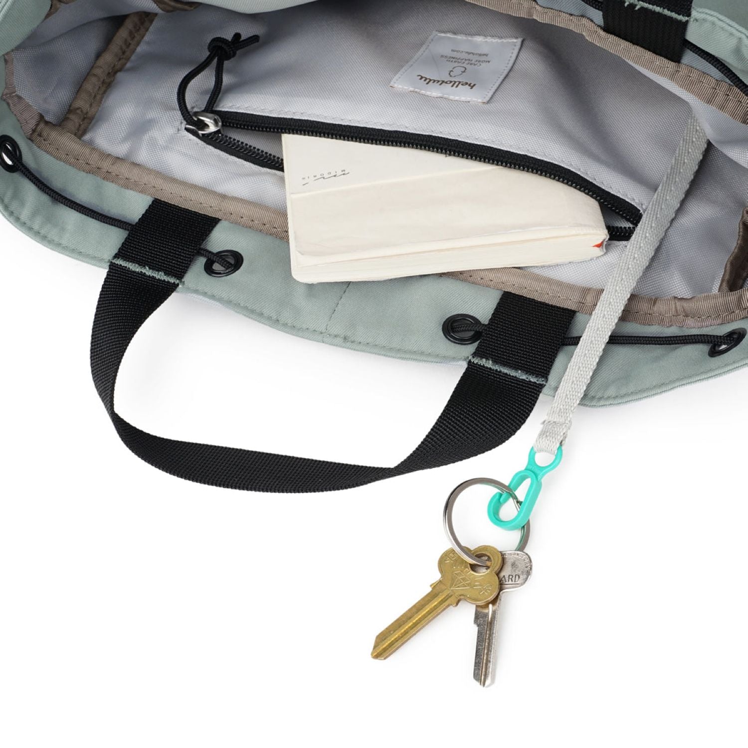 Hellolulu Emma Mini Everyday Totepack Recycled (Pale Teal)