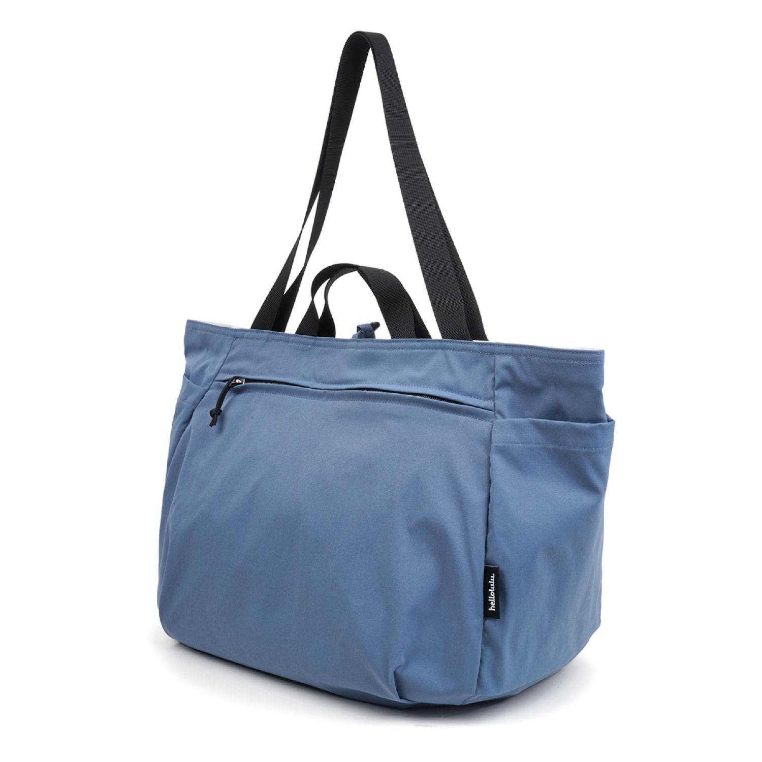 Hellolulu Jake Double Sided 2 Way Tote Recycled (Cloudy Gray/Classic Blue)