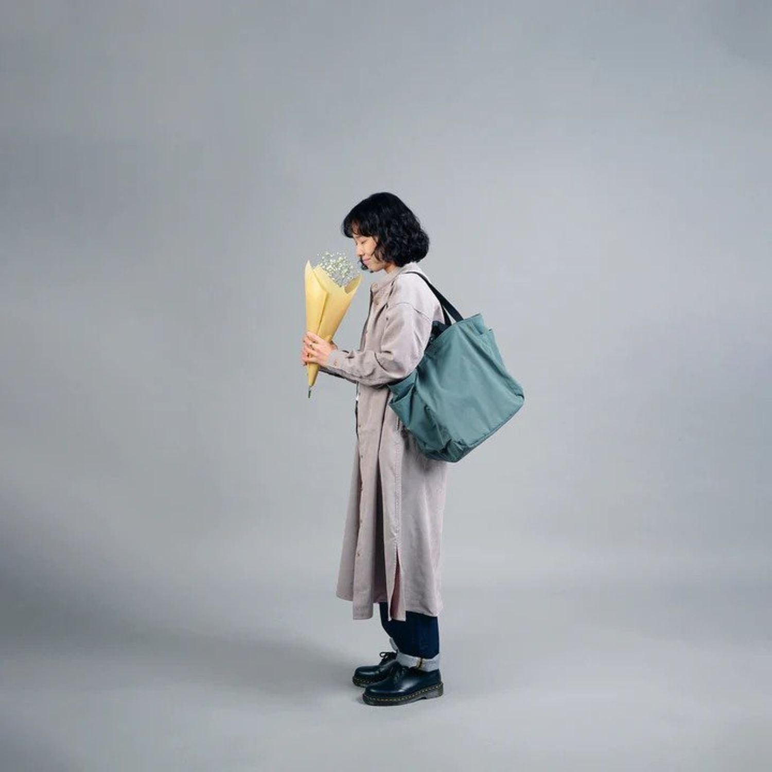 Hellolulu Jake Double Sided 2 Way Tote Recycled (Ultra Black/Shaded Spruce)