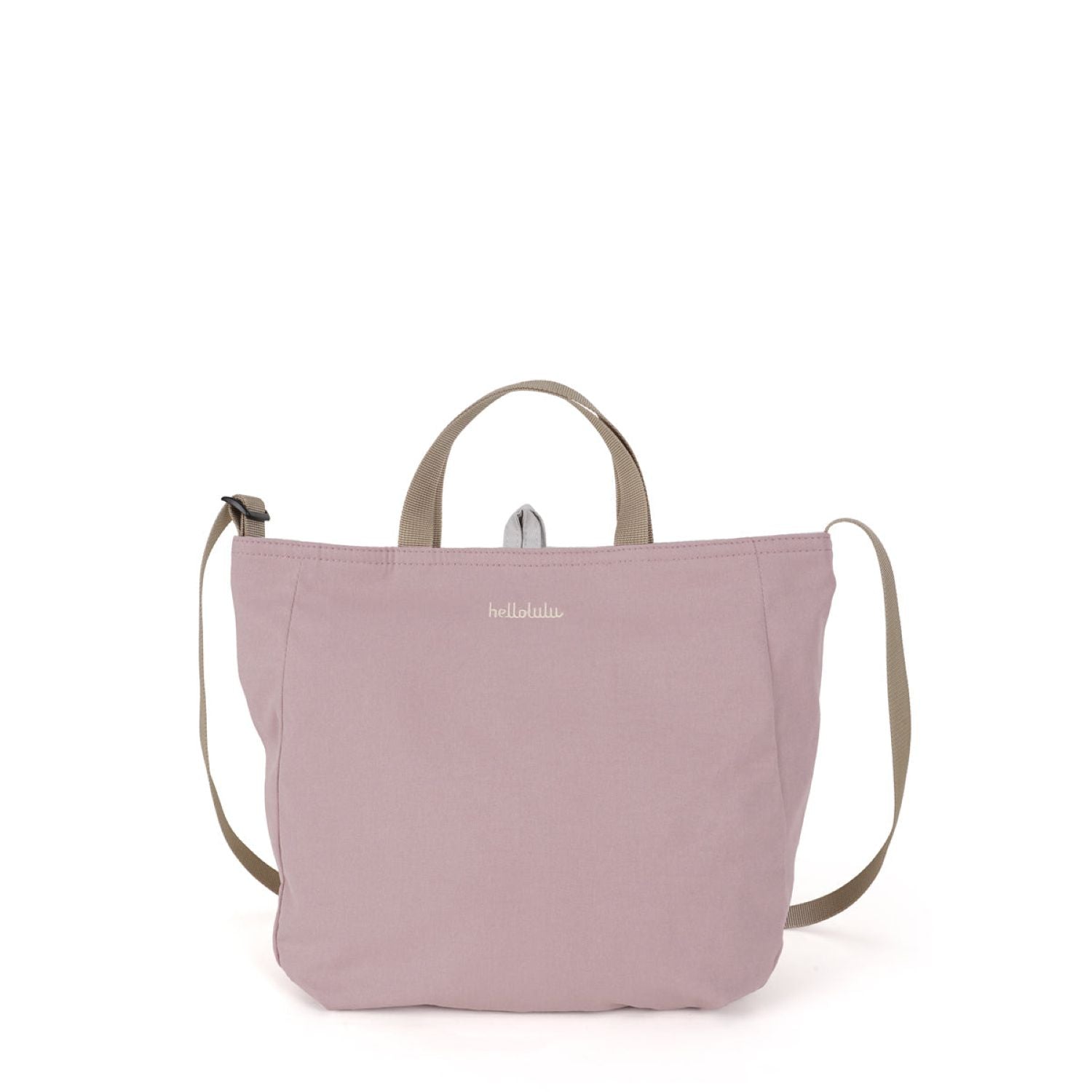 Hellolulu Jolie Double Sided 2 Way Shoulder Bag Recycled (Misty Lilac/Cloudy Gray)