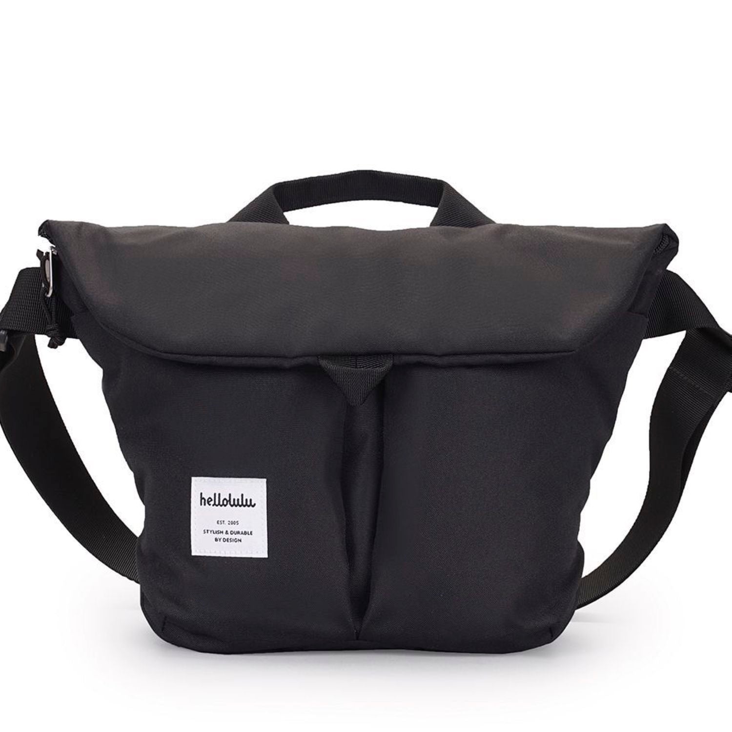 Hellolulu Kasen Shoulder Bag (Black)
