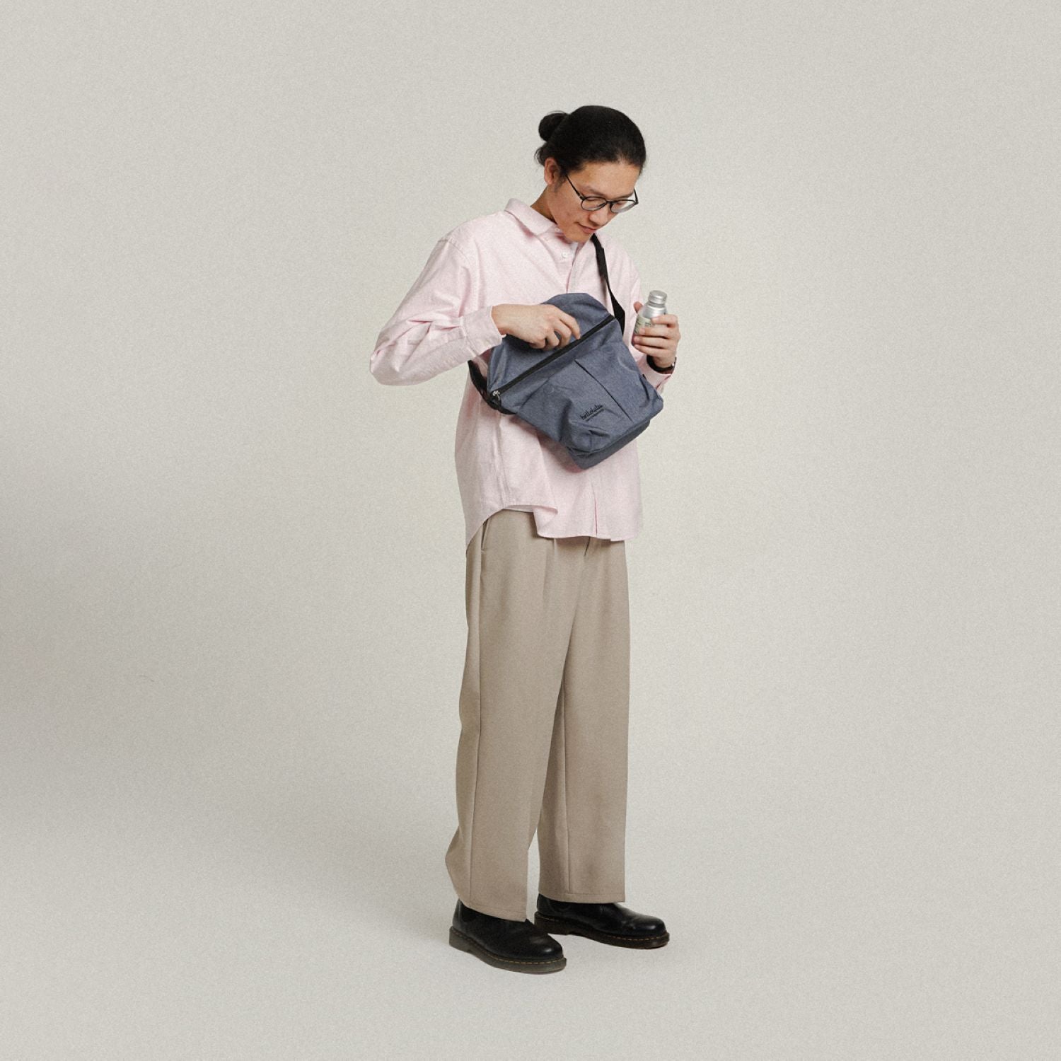 Hellolulu Kasen Shoulder Bag Recycled (Cool Blue)