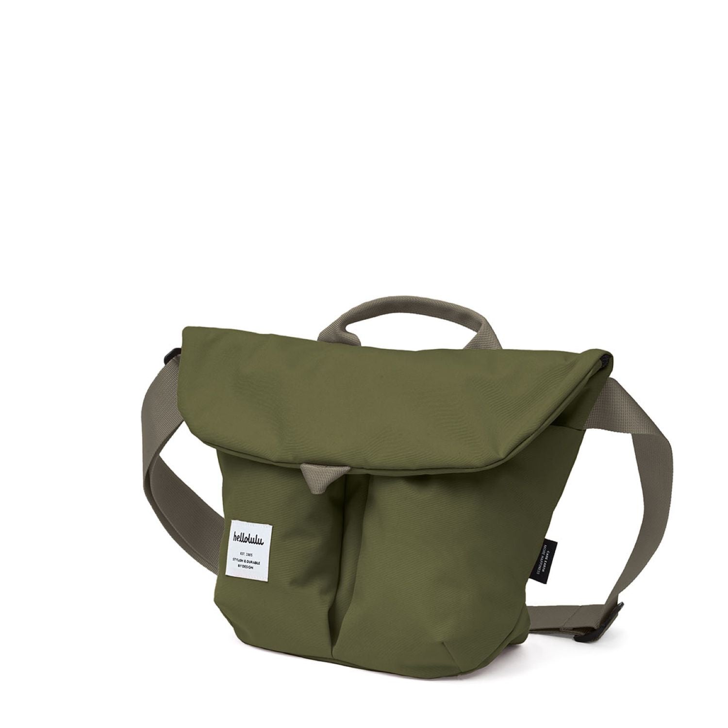 Hellolulu Kasen Shoulder Bag Recycled (Capulet Olive)