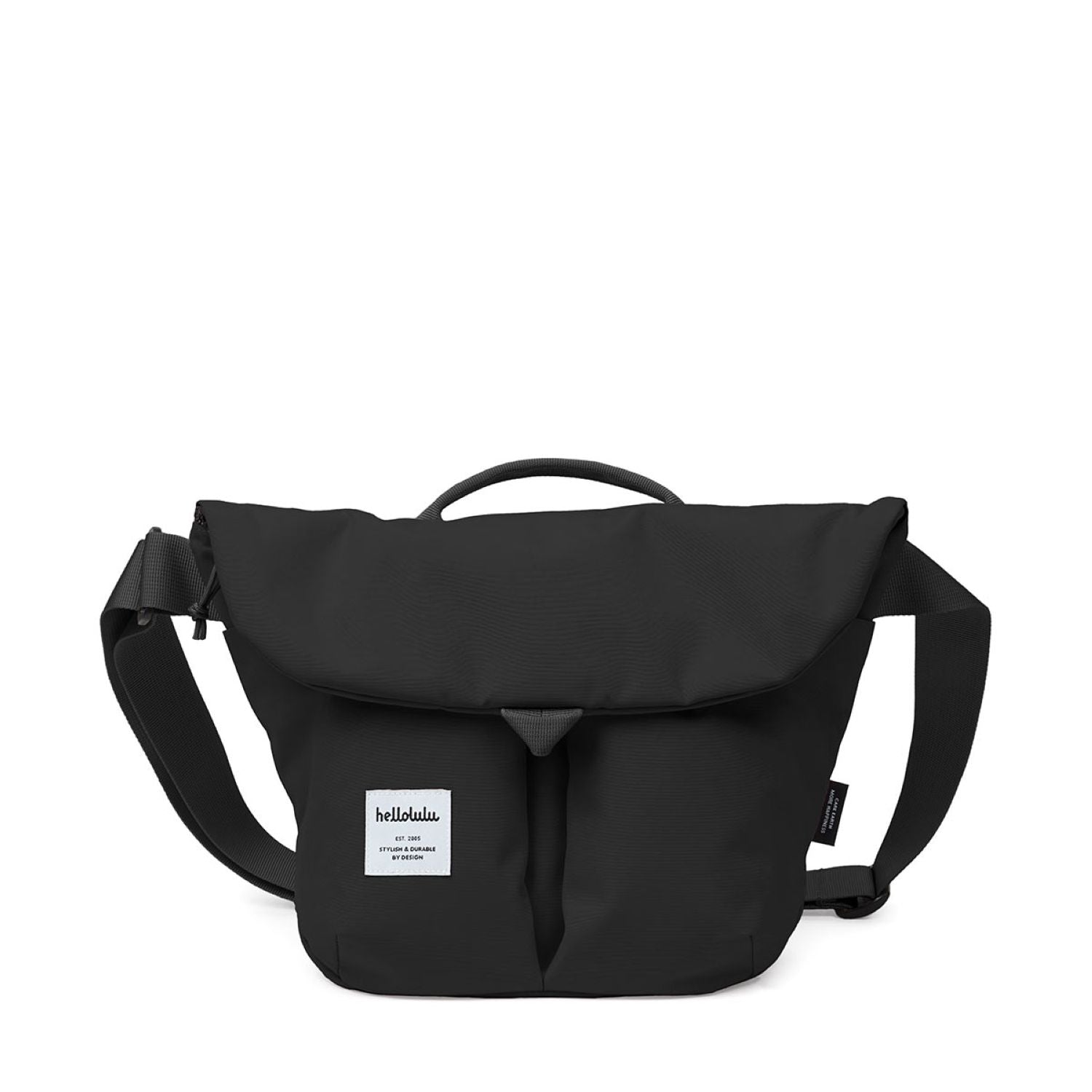 Hellolulu Kasen Shoulder Bag Recycled (Flat Black)
