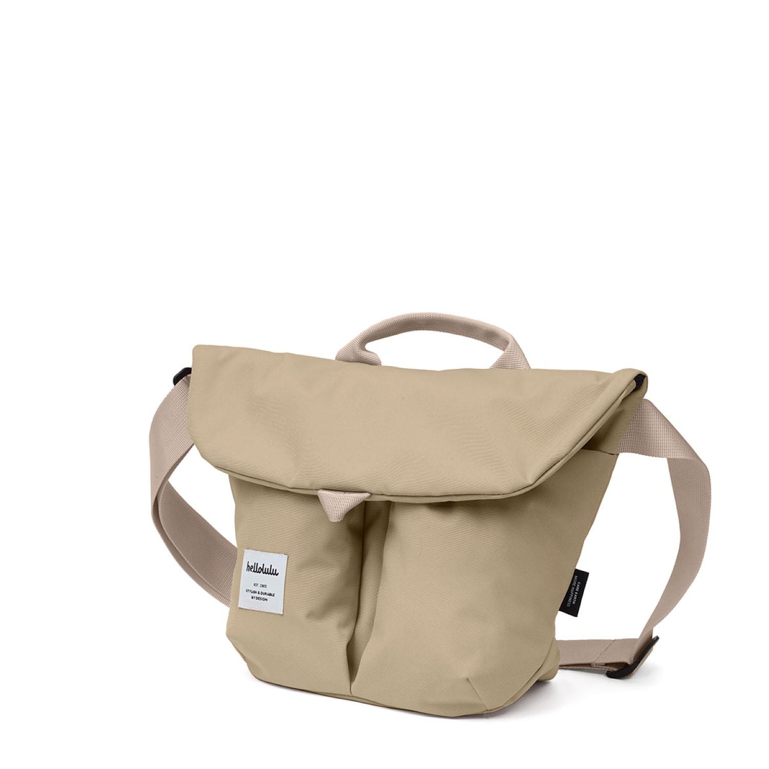 Hellolulu Kasen Shoulder Bag Recycled (Fog Khaki)