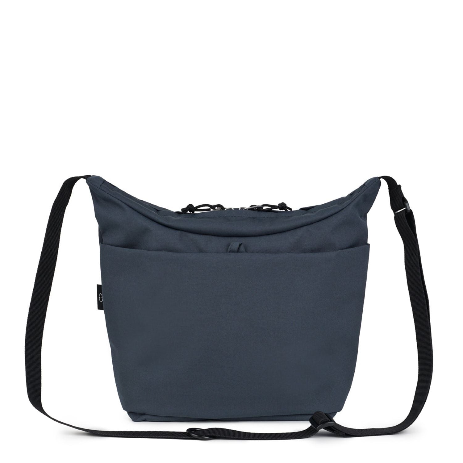 Hellolulu Lucas Wide Zip Shoulder Bag (Dark Sapphire)