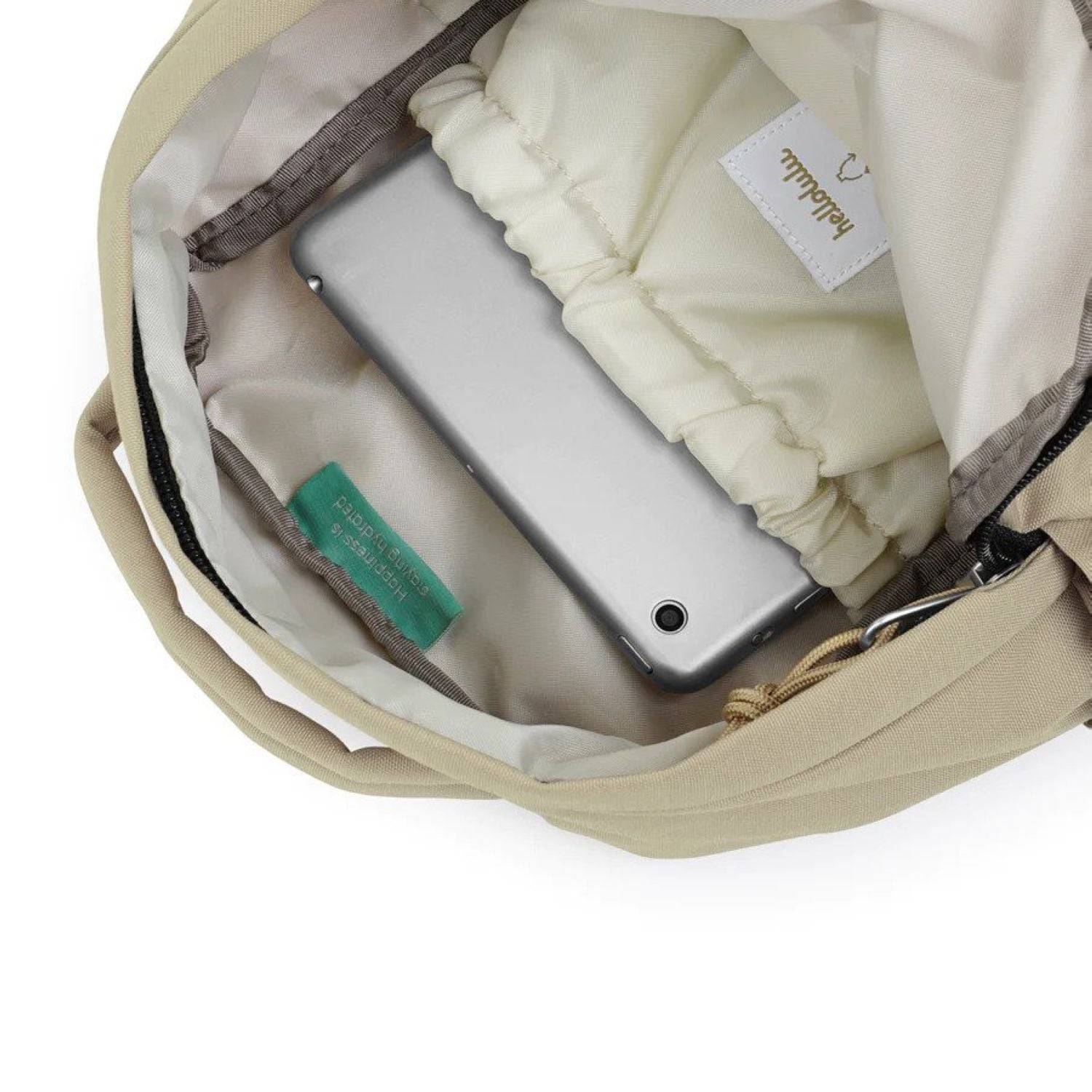 Hellolulu Mini Carter Backpack Recycled (Fog Khaki)