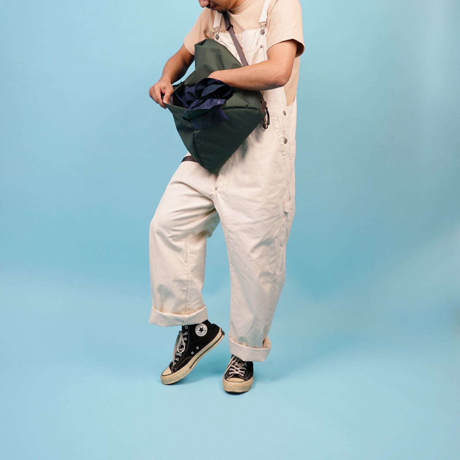 Hellolulu Nash Daily Rucksack (Basil Green)