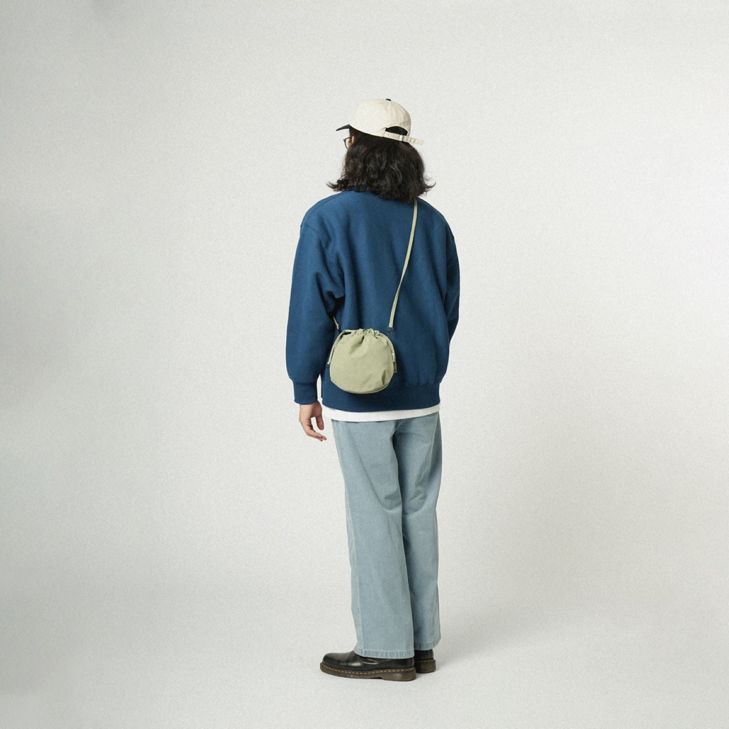 Hellolulu Nolly 2 Way Oval Sling M (Fog Green)