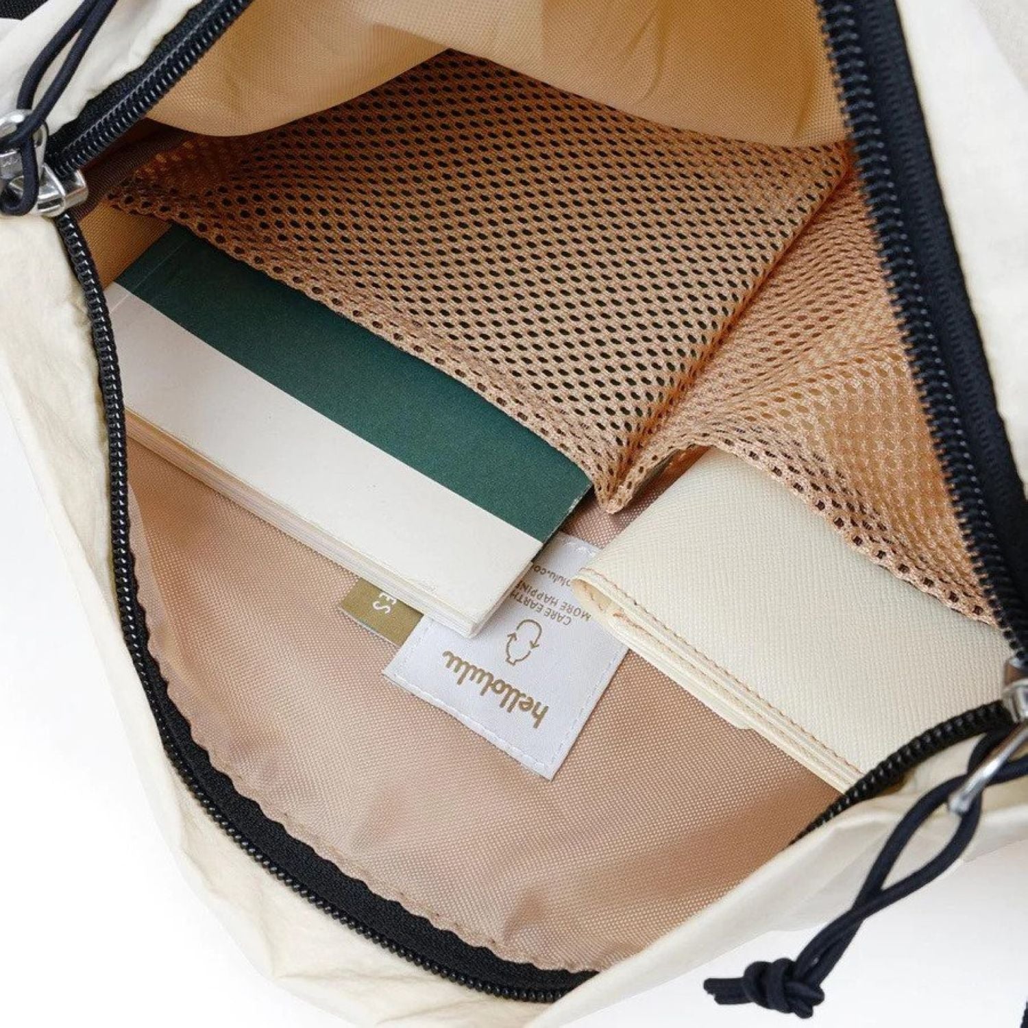 Hellolulu Rea Daily Duo Shoulder Bag (S) (Brush Beige)