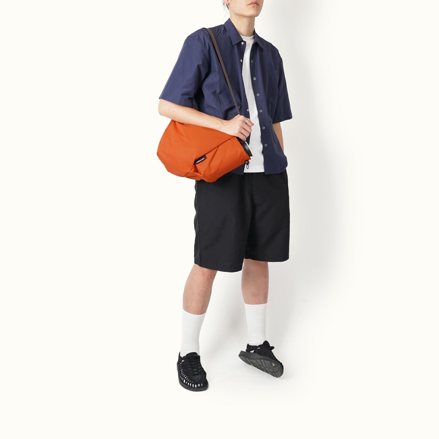 Hellolulu Rea Daily Duo Shoulder Bag S (Burnt Orange)