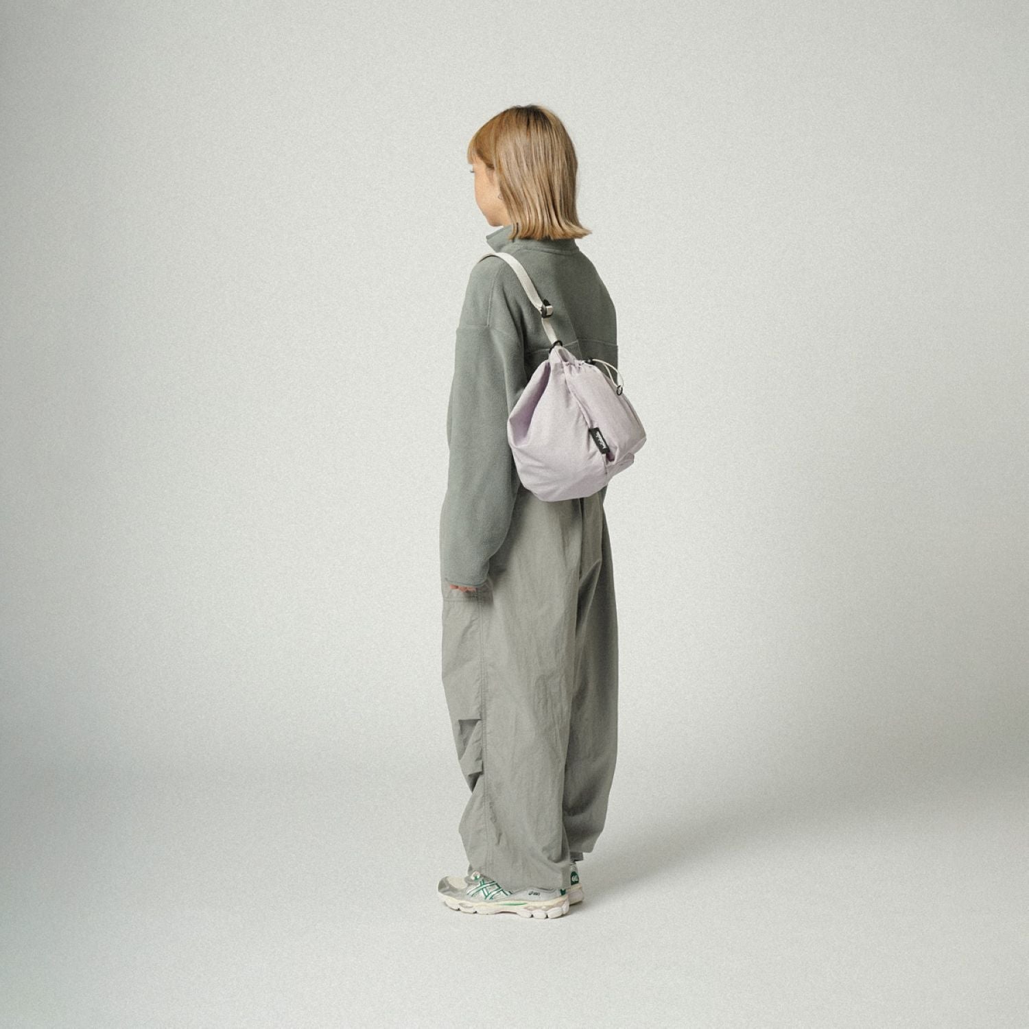 Hellolulu Rea Daily Duo Shoulder Bag (S) (Light Purple)