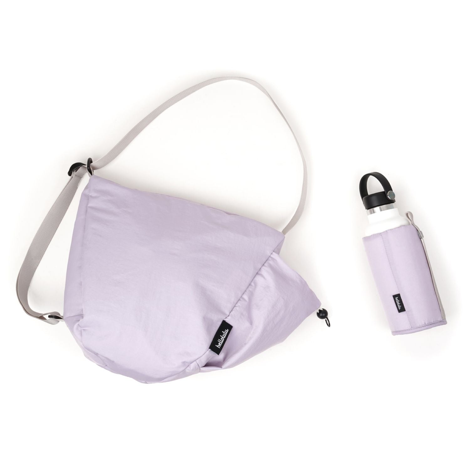 Hellolulu Rea Daily Duo Shoulder Bag (S) (Light Purple)
