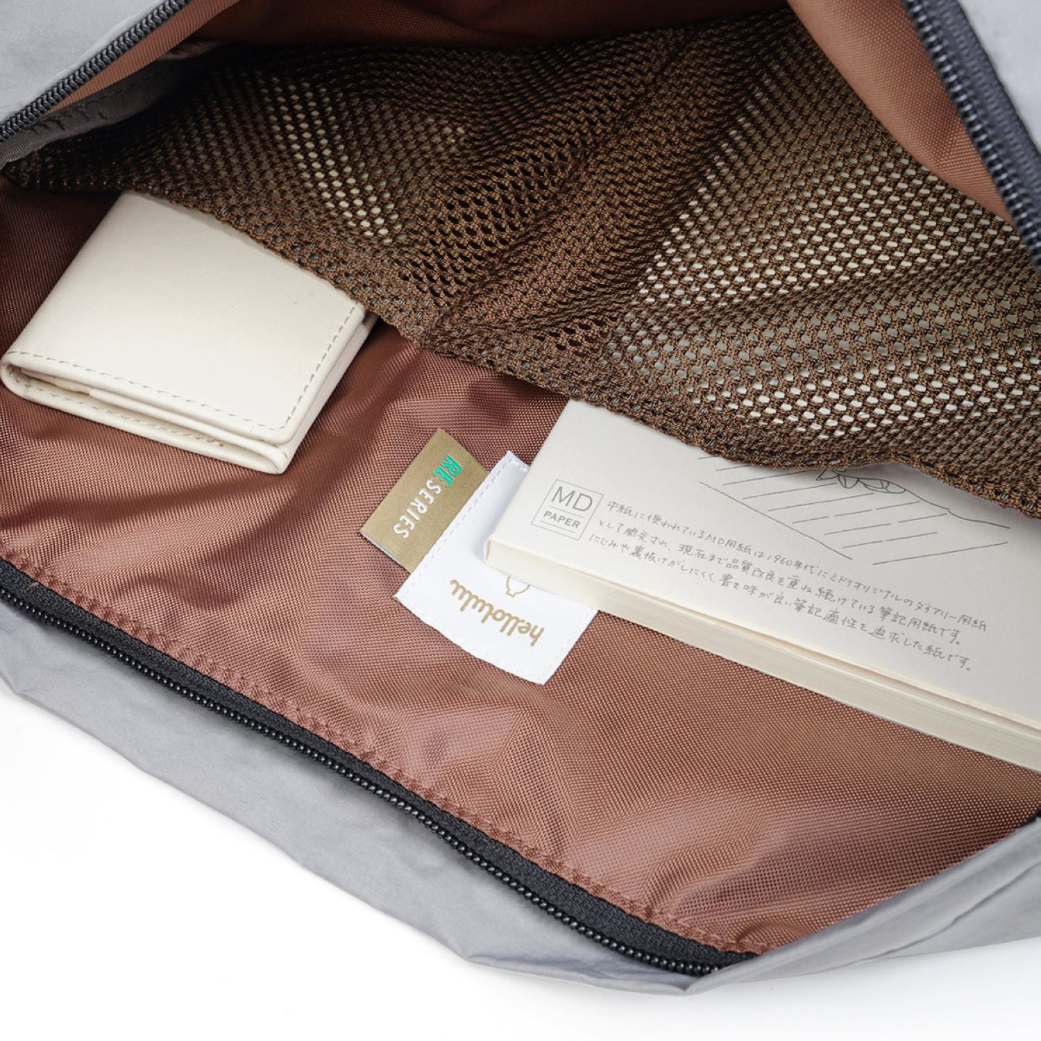 Hellolulu Rea Daily Duo Shoulder Bag S (Quiet Gray)