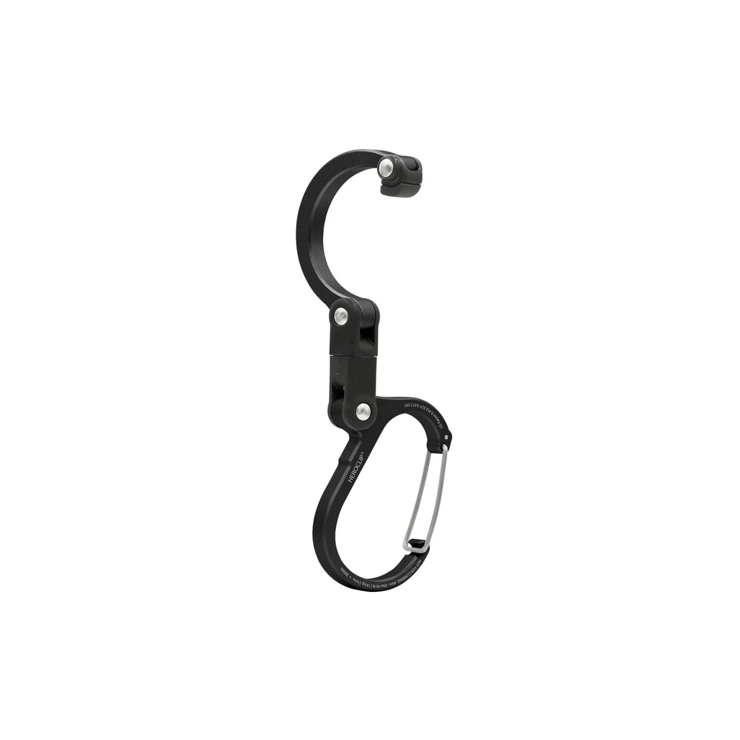 Heroclip Carabiner Mini - Stealth Black