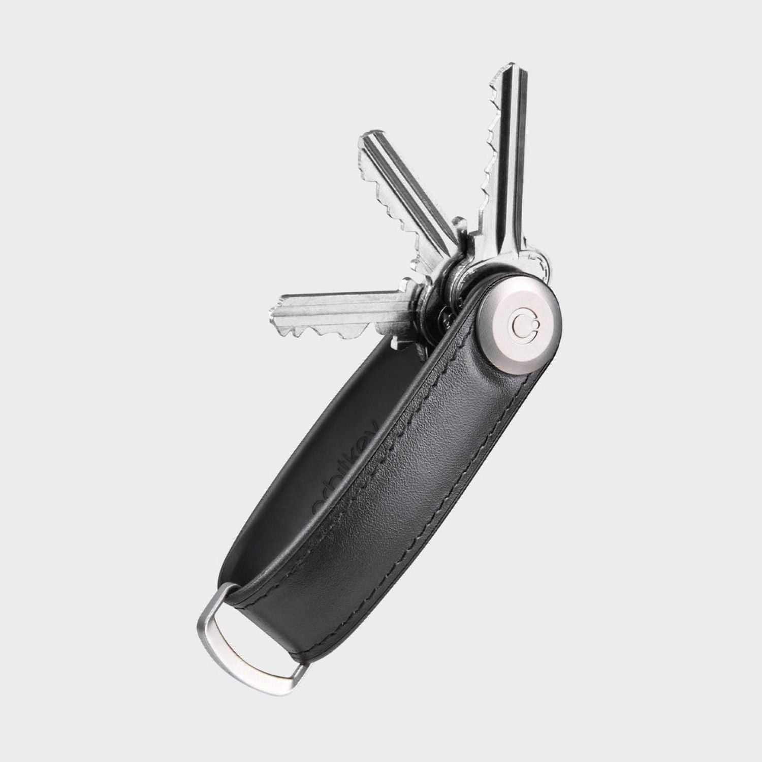 Orbitkey Hybrid Leather Key Organiser (Black)