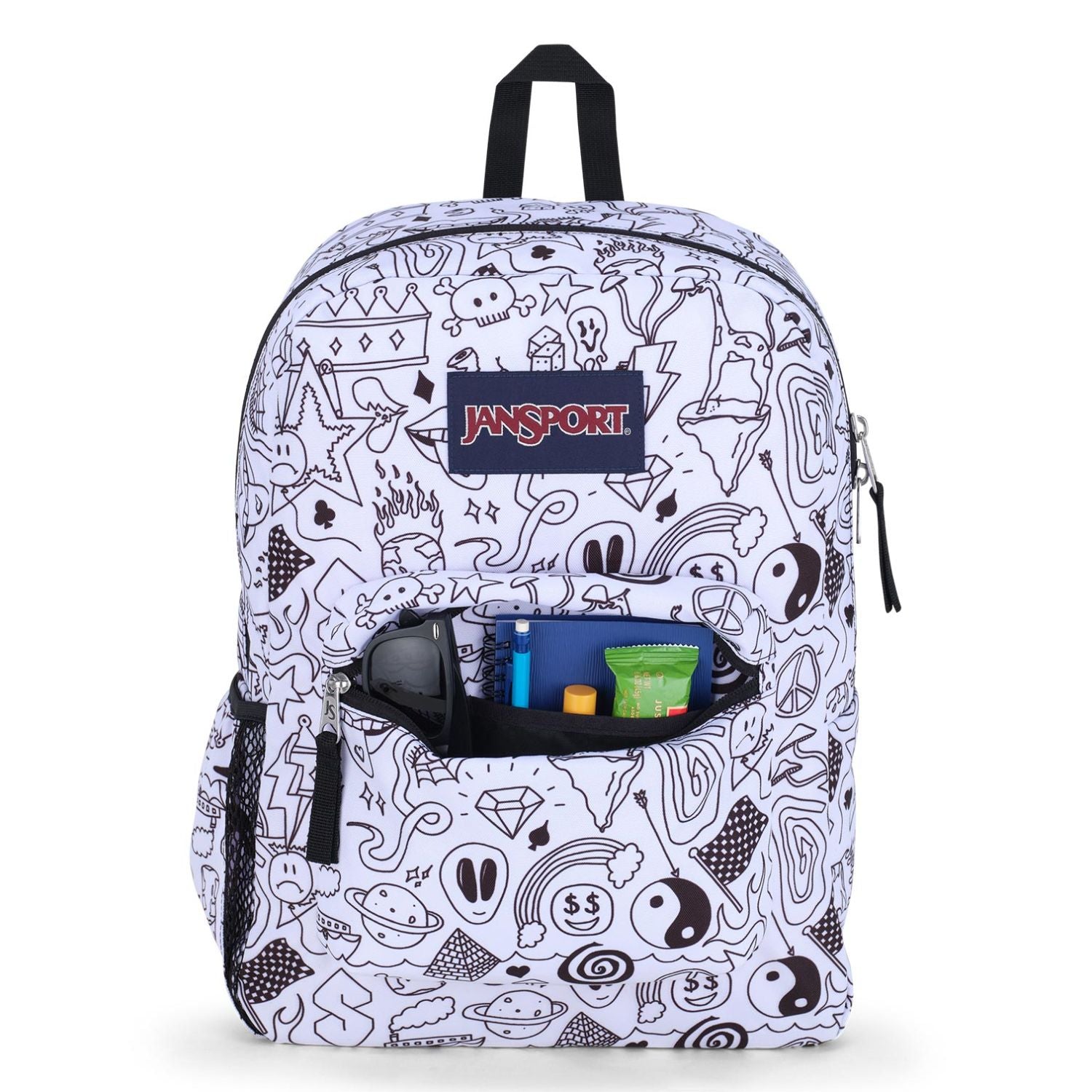Jansport Cross Town Backpack - Broken Broadcast