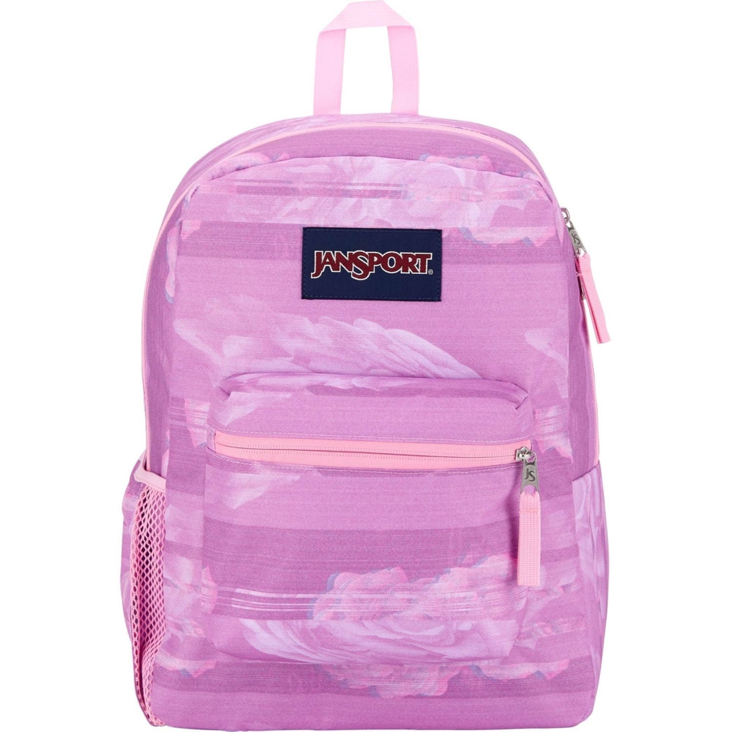 Jansport Cross Town Backpack - Static Rose – The Planet Traveller