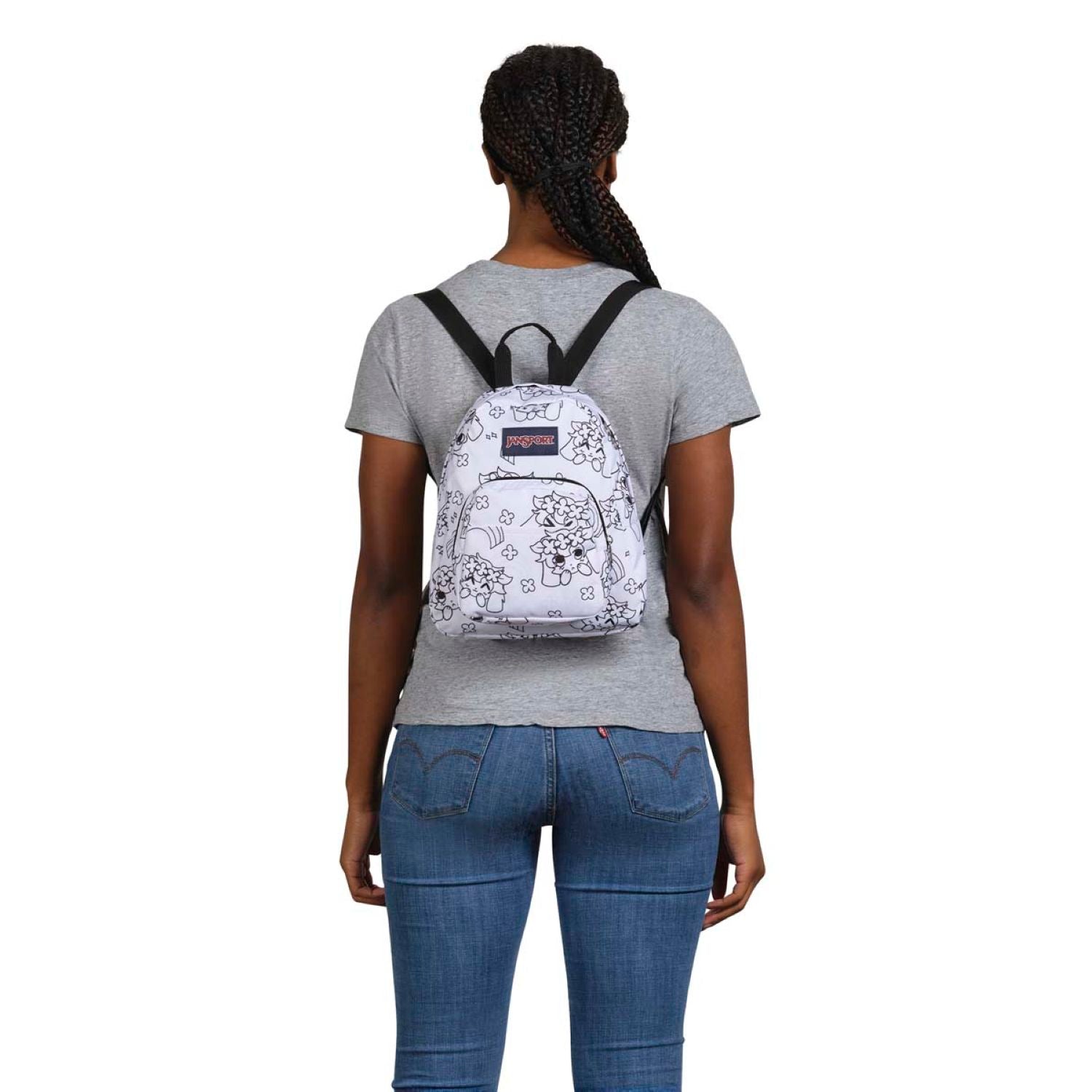 Jansport Half Pint Mini Backpack - Anime Emotions