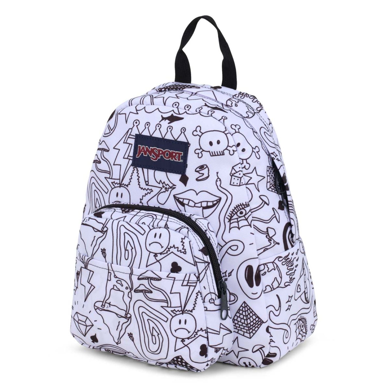 Jansport Half Pint Mini Backpack - Broken Broadcast