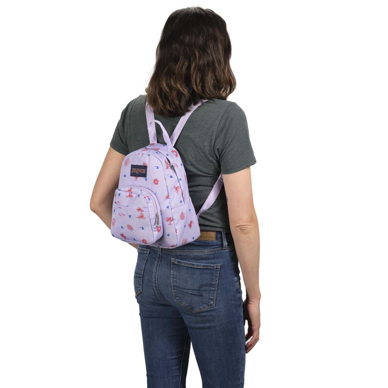Jansport Half Pint Mini Backpack - Lagoon Luau