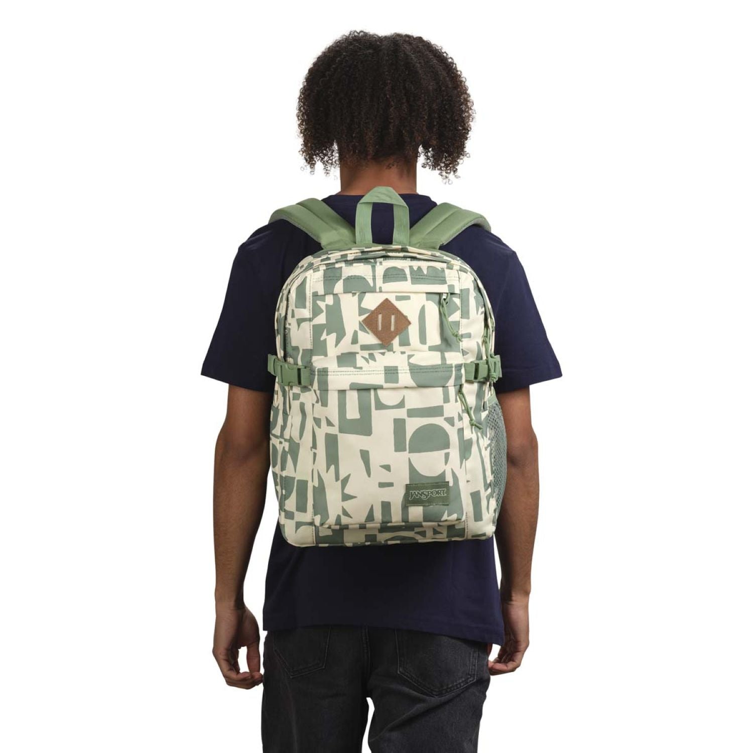 Jansport Main Campus Backpack - Simple Cutout Green