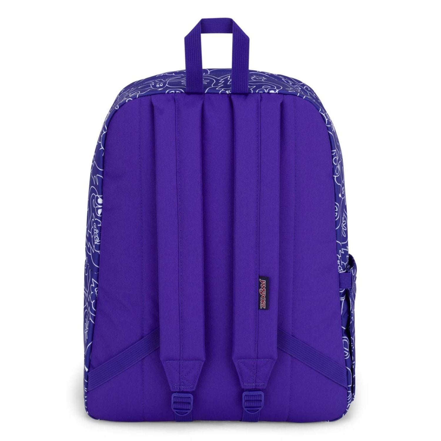 Jansport Superbreak Plus Backpack - Dub Doodle Purple