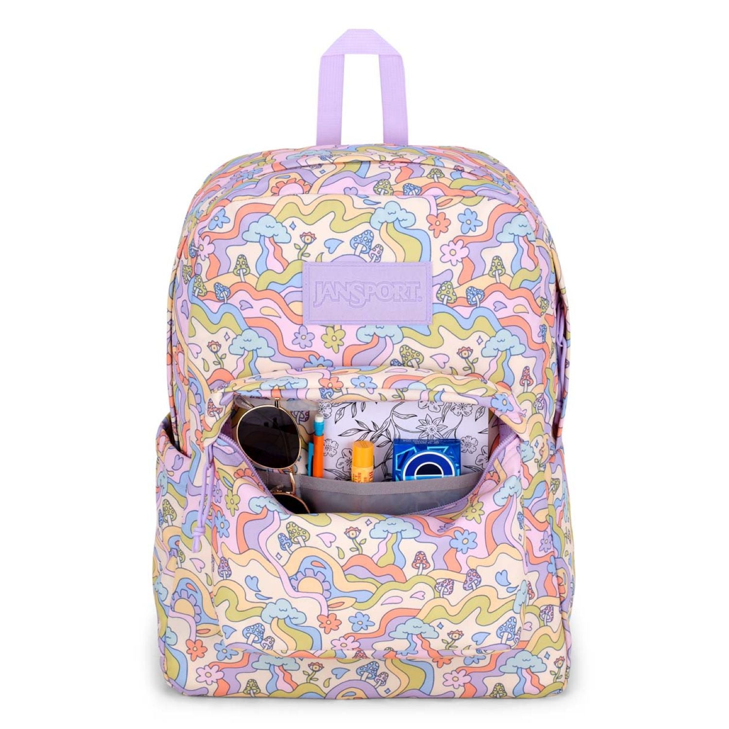 Jansport Superbreak Plus Backpack - Groovy Guides – The Planet