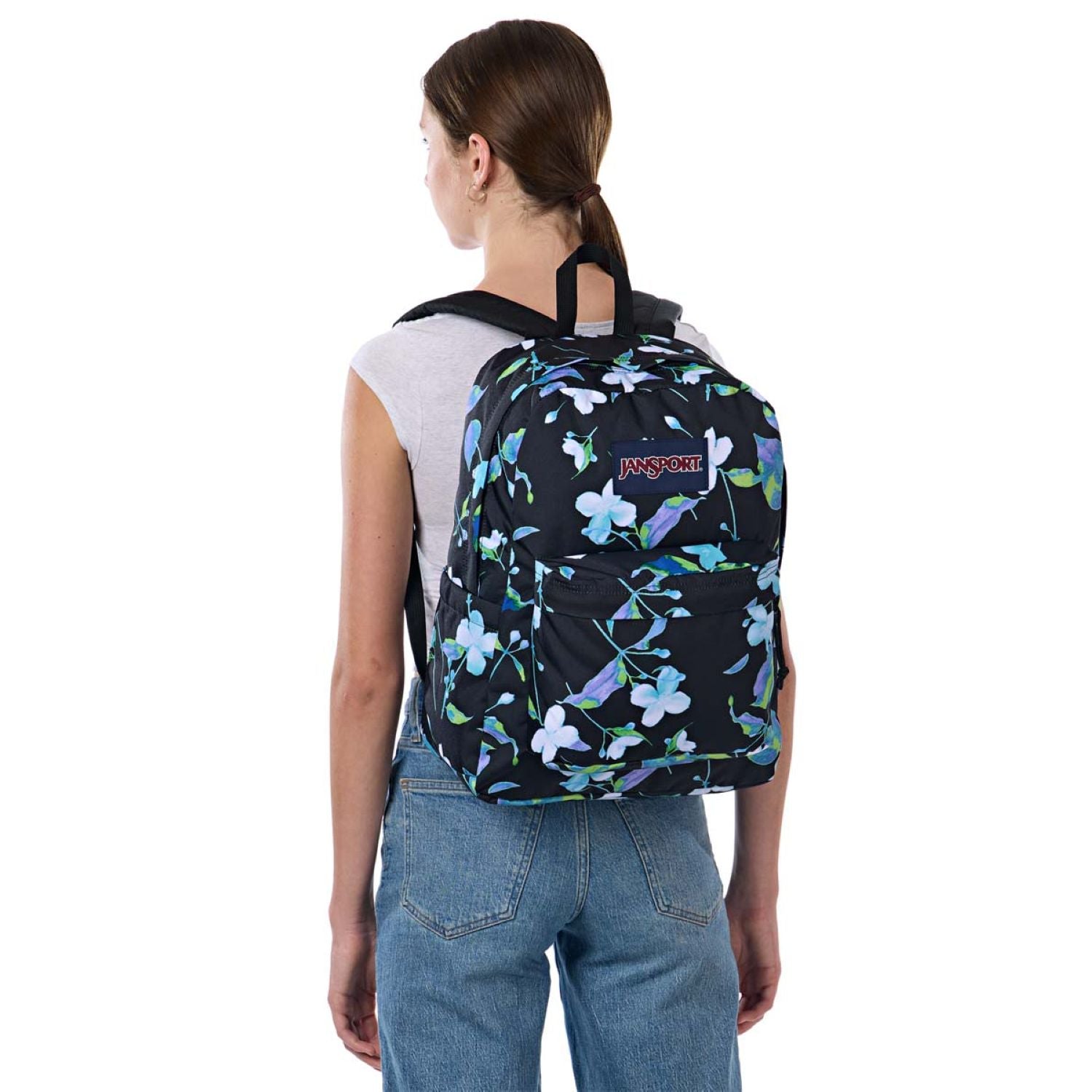 Jansport Superbreak Plus Backpack - Punk Petals