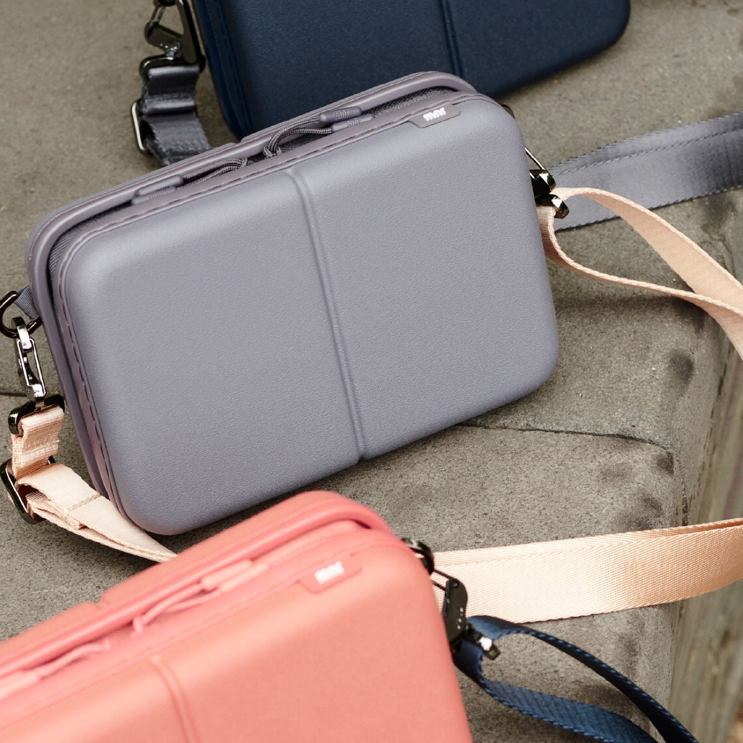 July Carry Me Mini Case With Detachable Strap 5" - Shadow