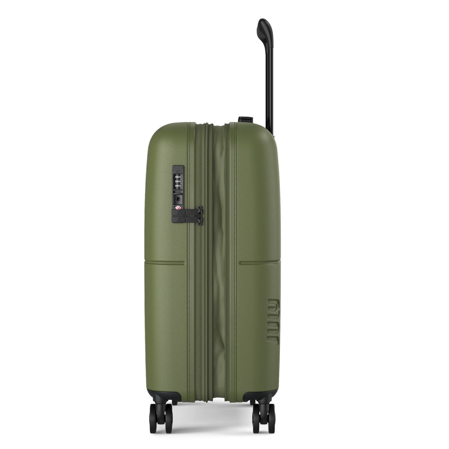 July Carry On Light Expandable Polycarbonate 21" Luggage - Moss