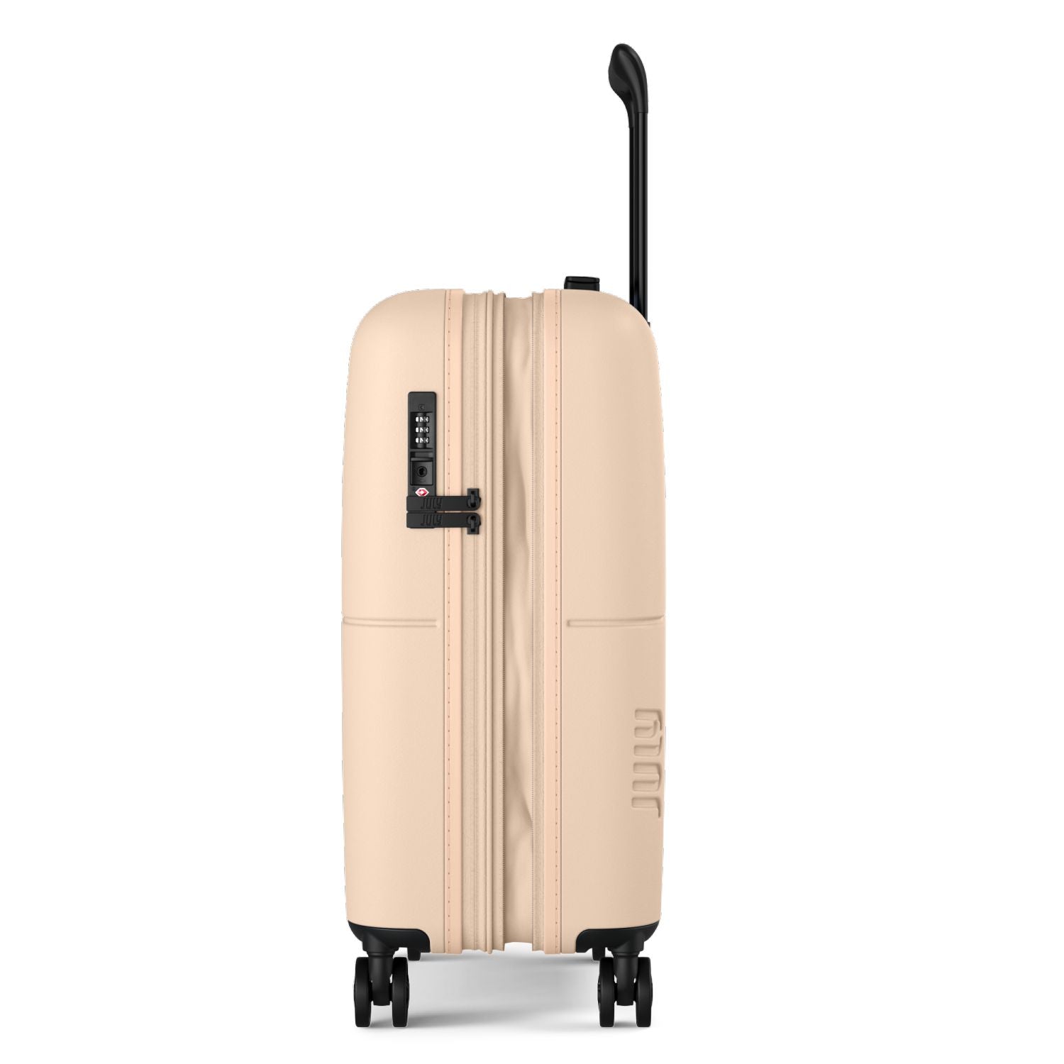 July Carry On Light Expandable Polycarbonate 21" Luggage - Sand