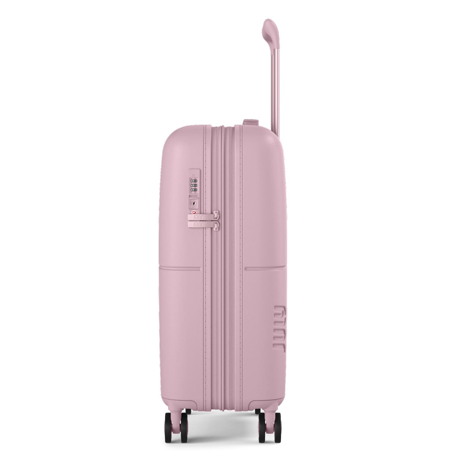July Carry On Light Expandable Polycarbonate 21" Luggage - Blush Pink