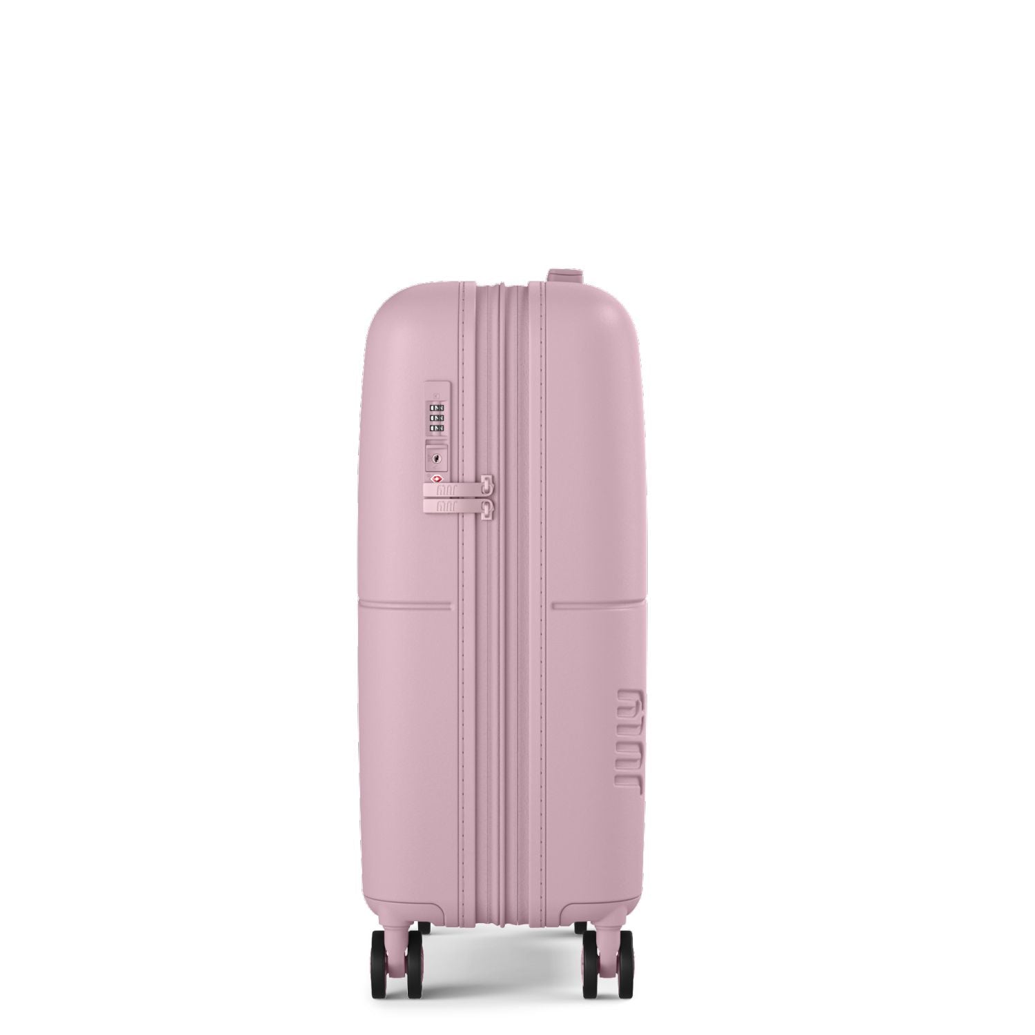 July Carry On Light Expandable Polycarbonate 21" Luggage - Blush Pink