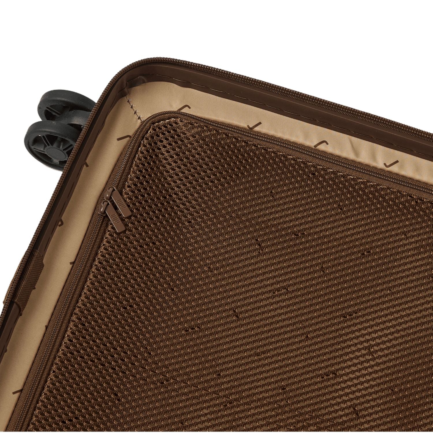 July Carry On Light Expandable Polycarbonate 21" Luggage - Dark Brown