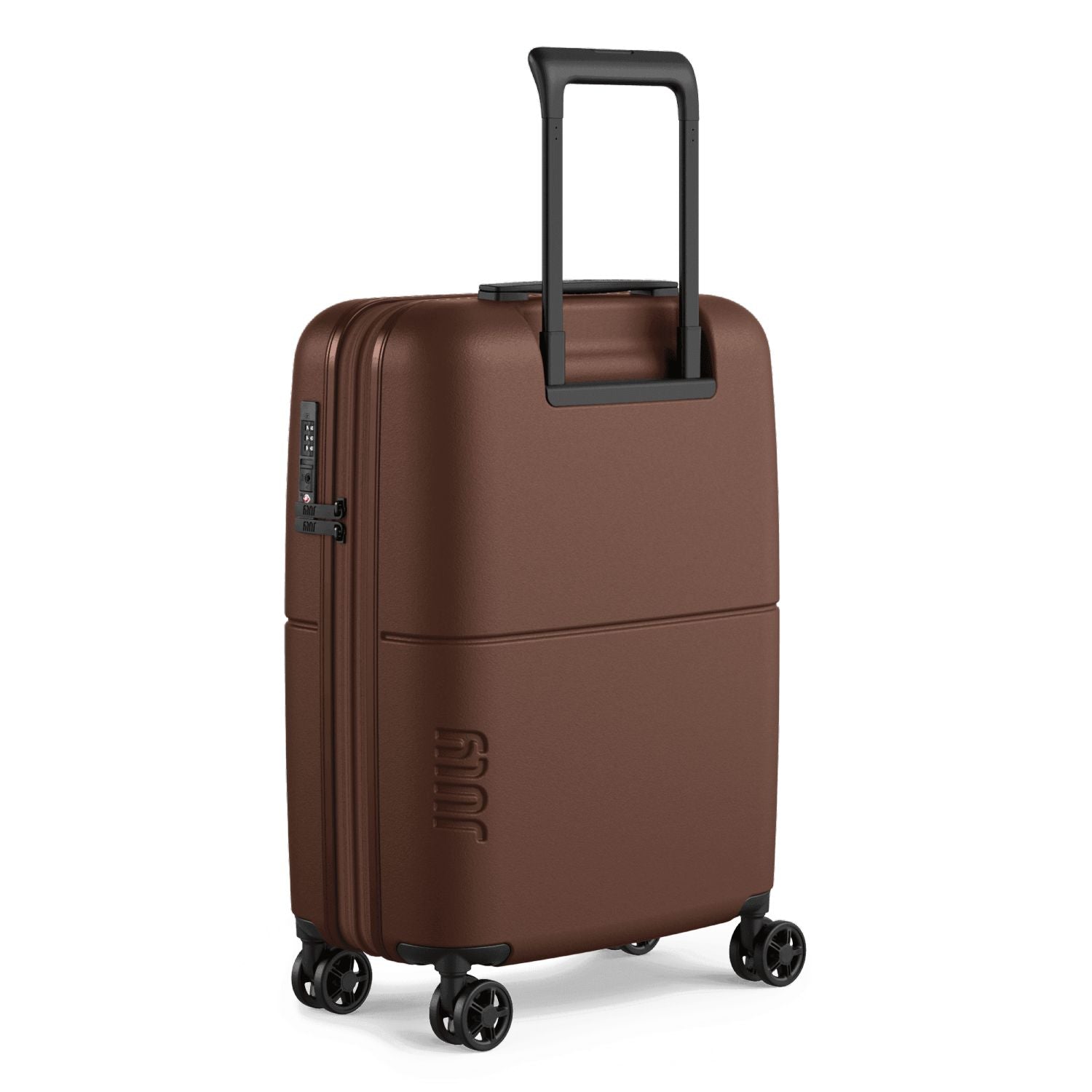 July Carry On Light Expandable Polycarbonate 21" Luggage - Dark Brown
