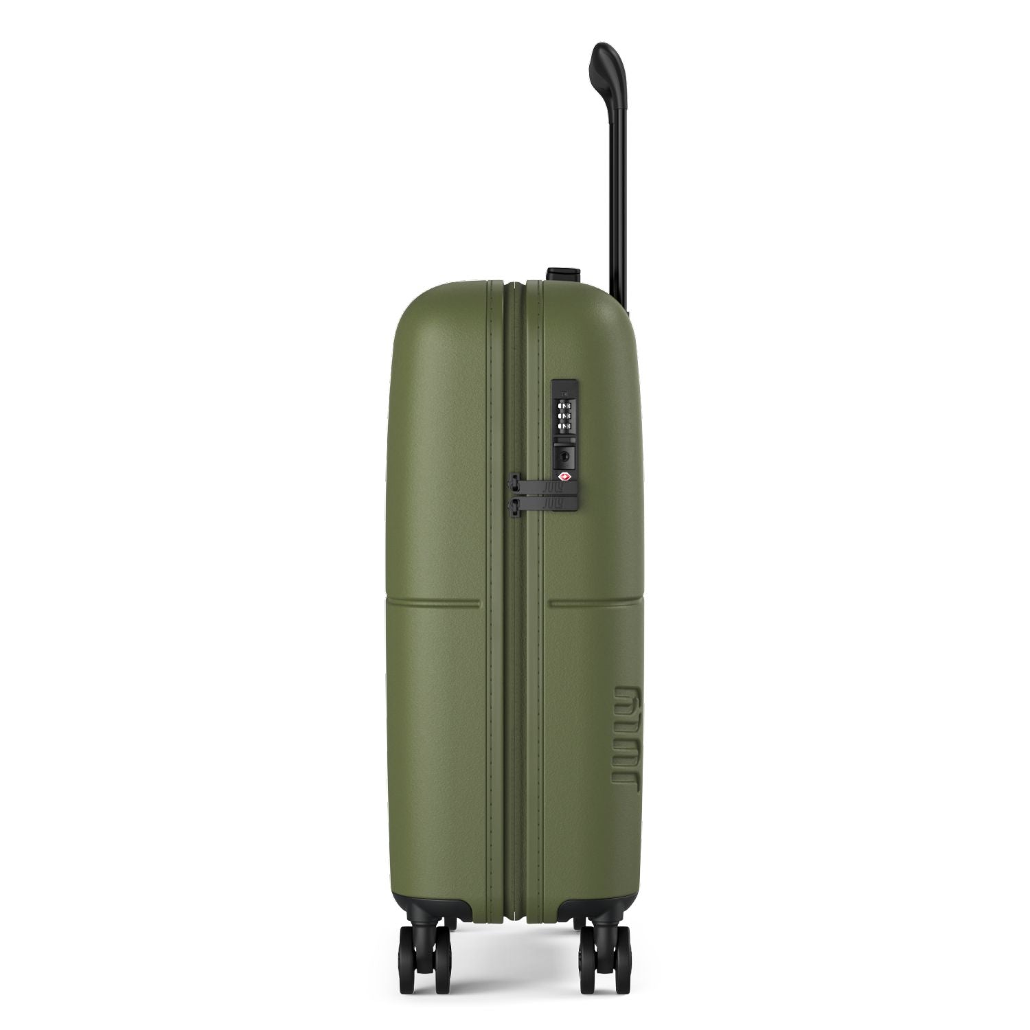 July Carry On Light Polycarbonate 21" Luggage - Moss