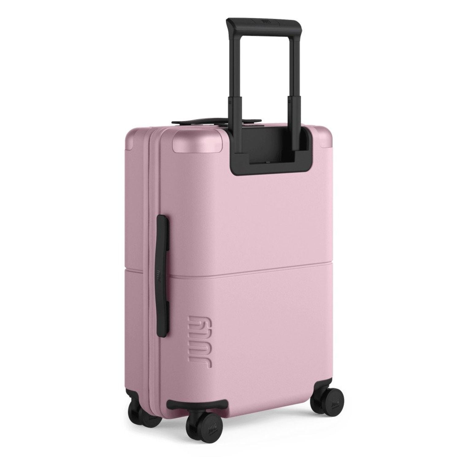 July Carry On Original Polycarbonate 21" Luggage With Power Bank & Usb/Usb-C Cable - Blush Pink