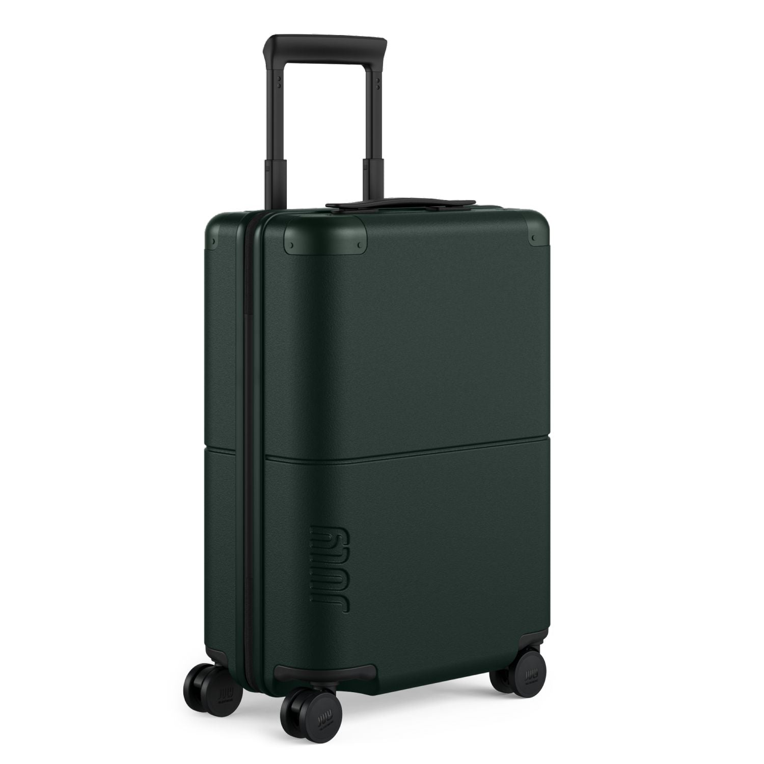 July Carry On Original Polycarbonate 21" Luggage With Power Bank & Usb/Usb-C Cable - Forest